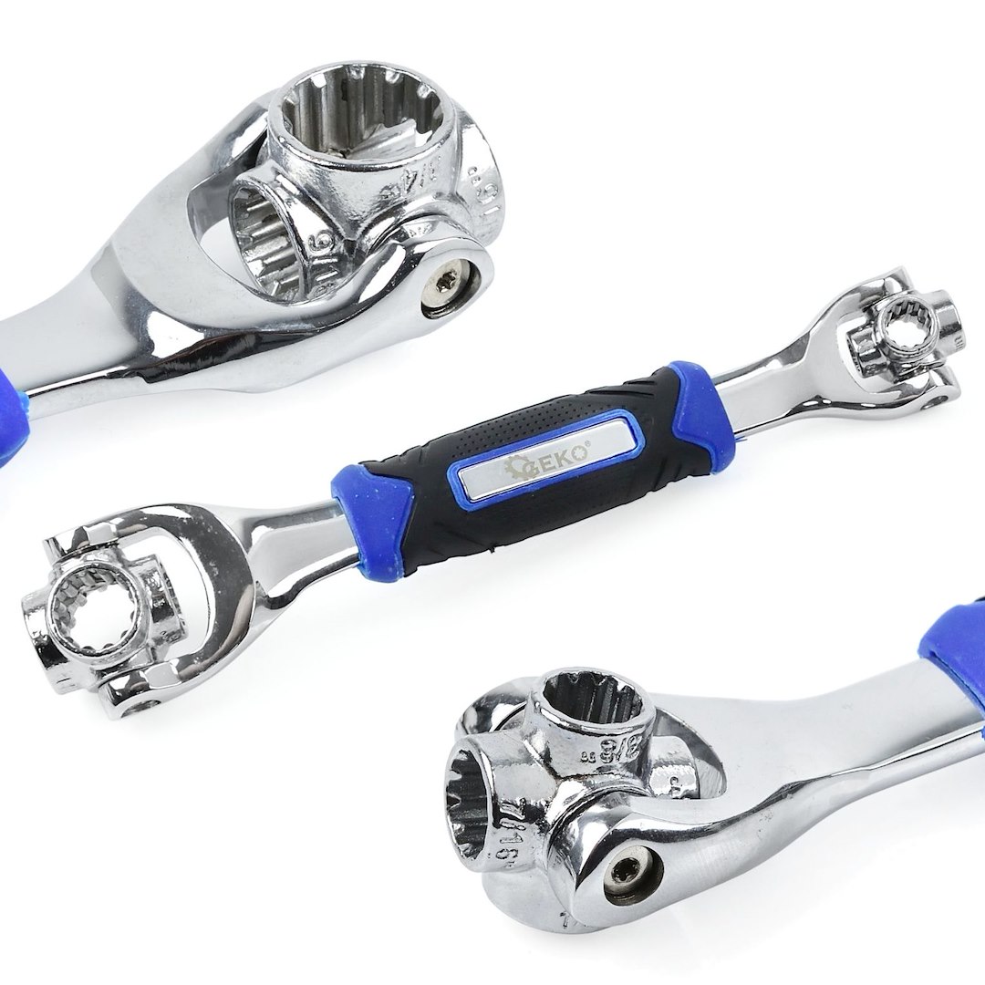 Univerzální otočný klíč 48v1 8–19 mm – Geko 5
