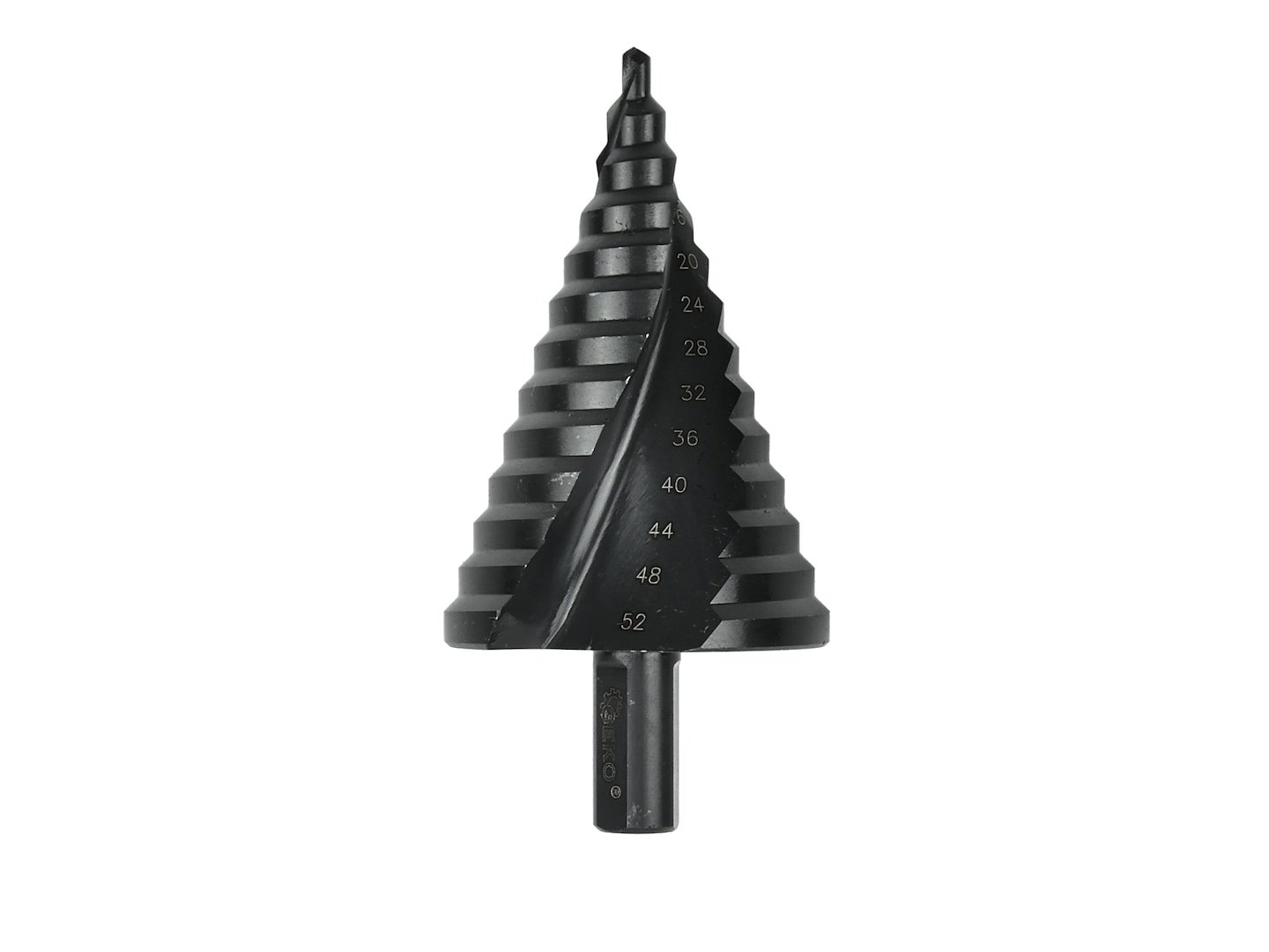 HSS TiAlN stupňové vrtáky 4-52 mm – detail povlaku TiAlN