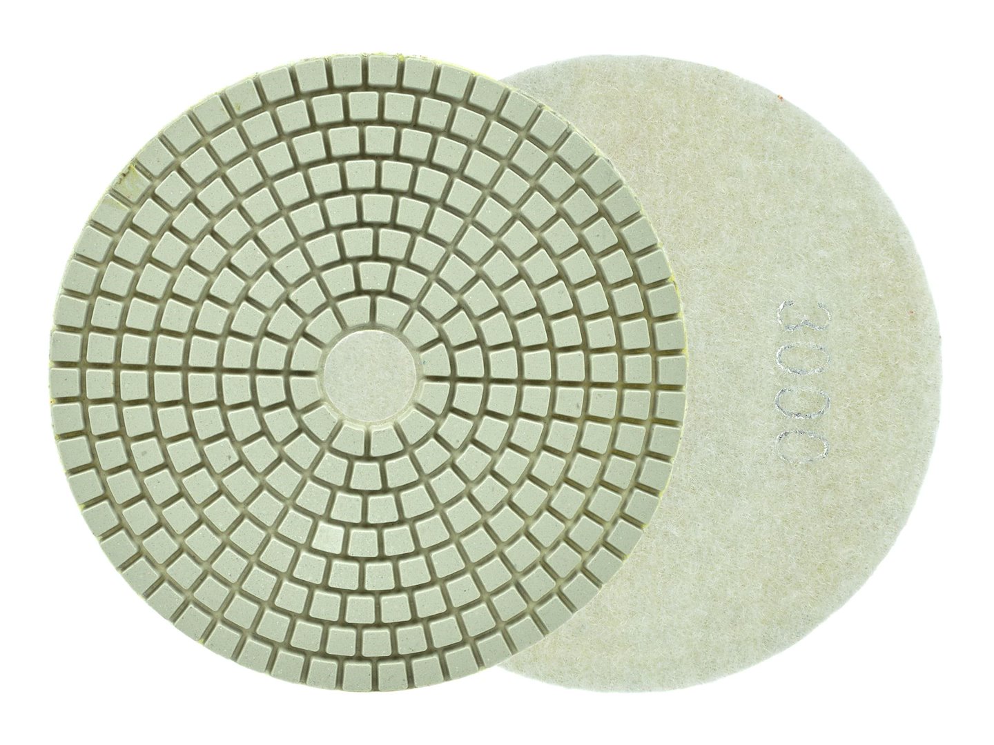 Lešticí kotouč Geko 125 mm GR3000 – pohled zepředu