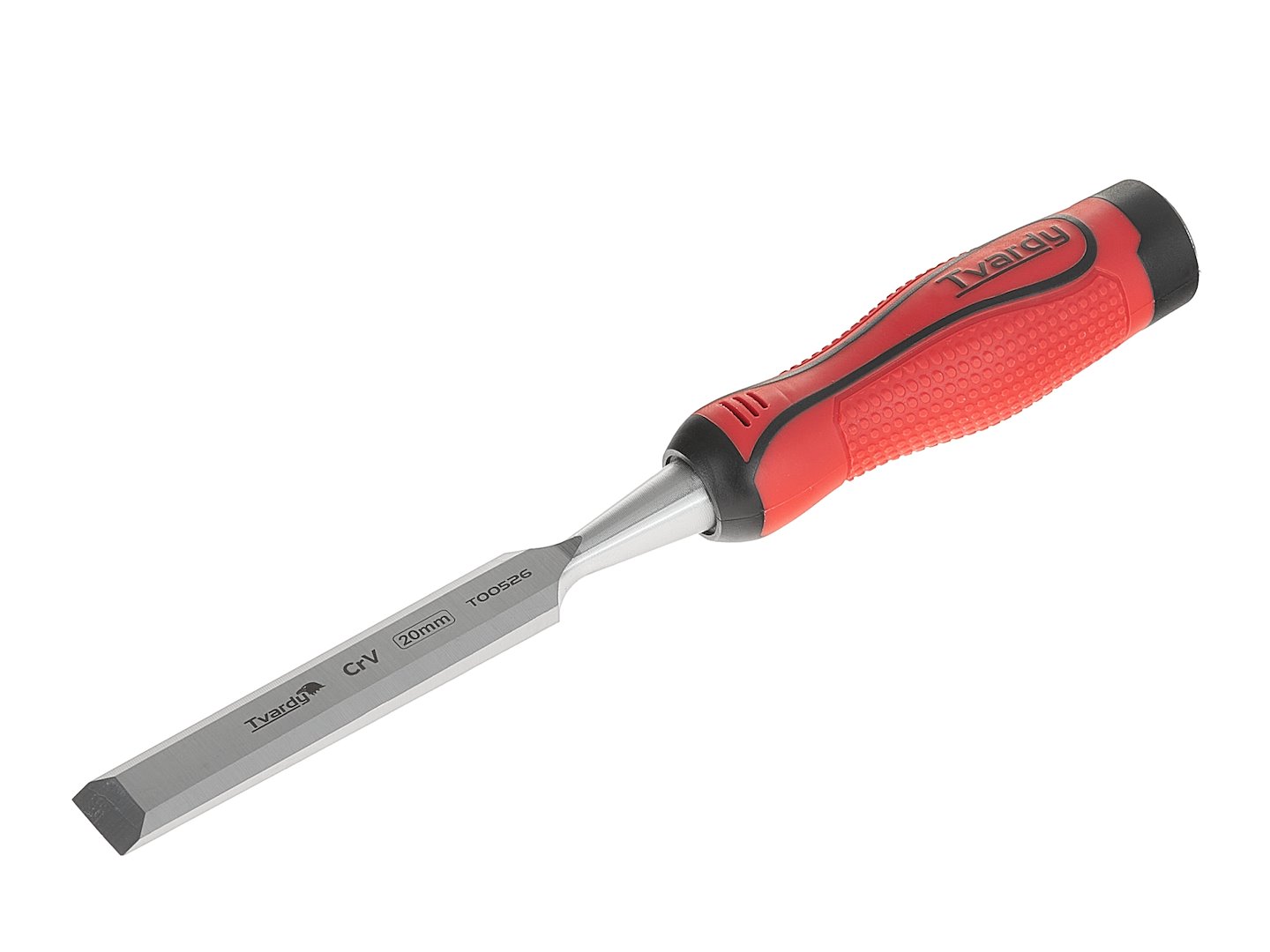 Ploché truhlářské dláto 20 mm CrV – detail ostří