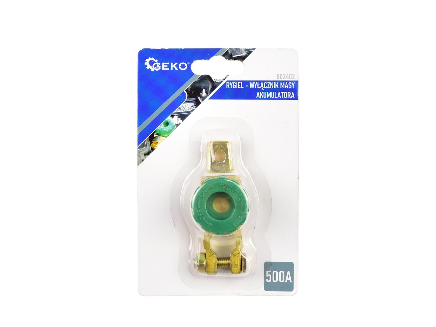 Zámek – vypínač baterie 500A (56) Geko 4