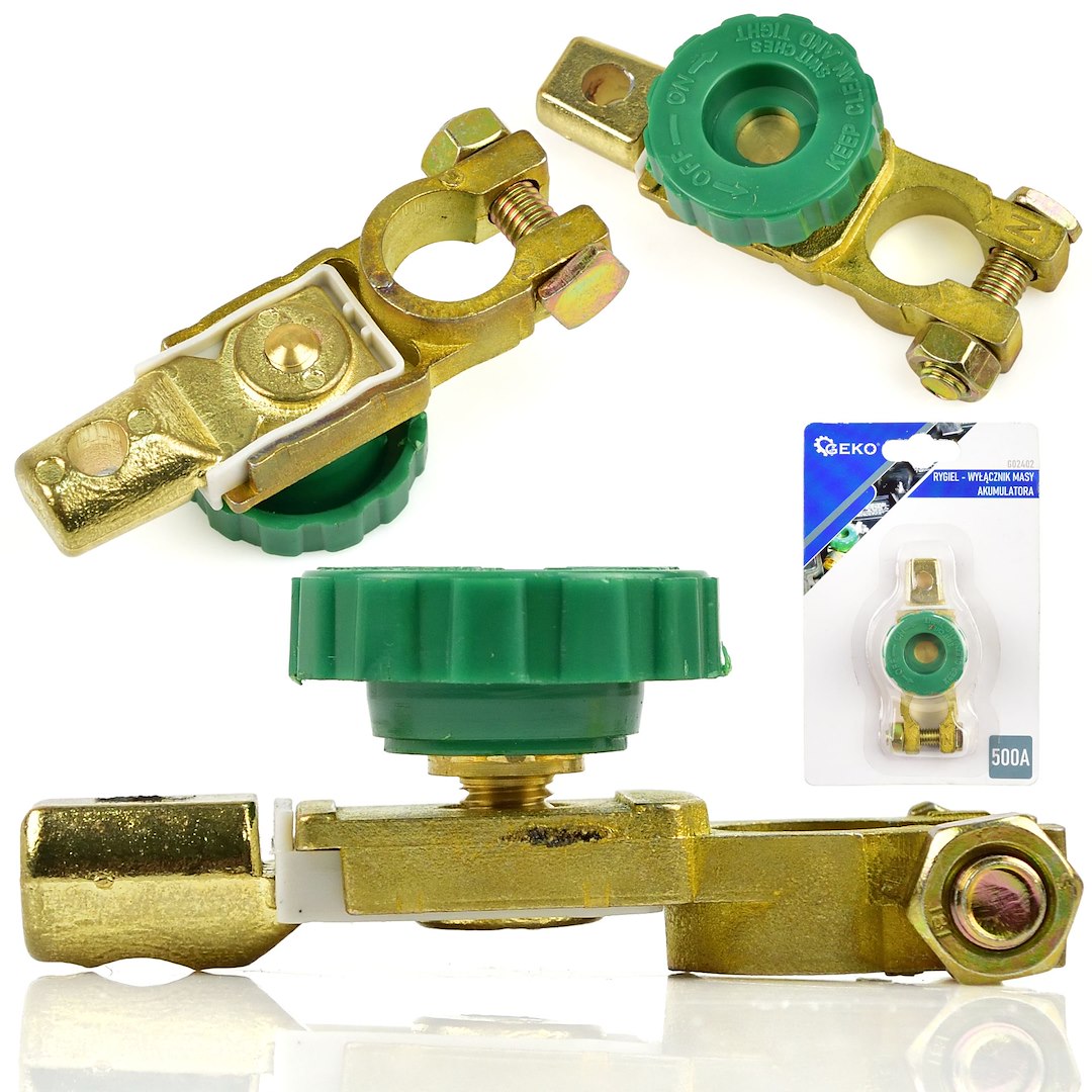 Zámek – vypínač baterie 500A (56) Geko 5