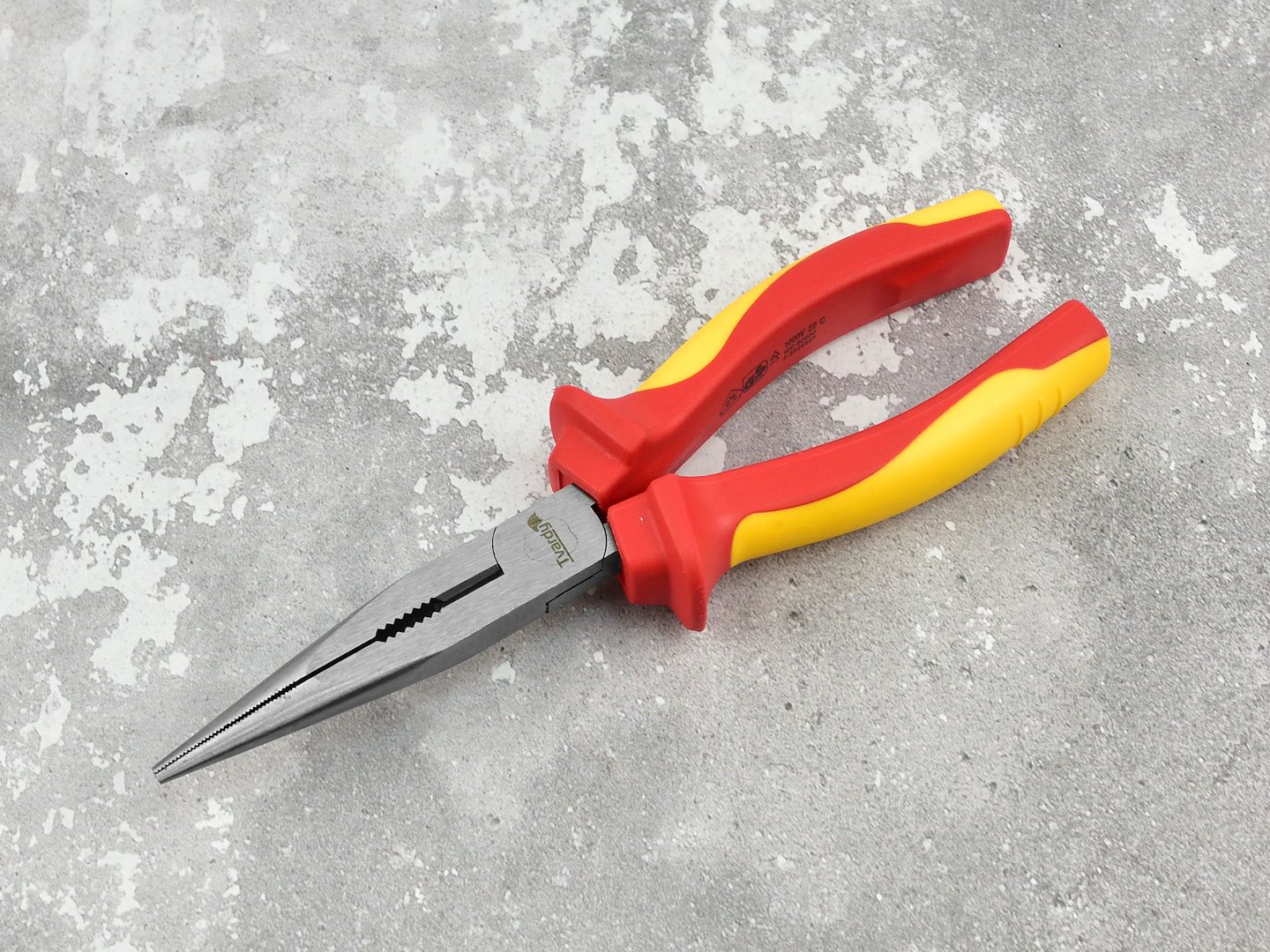 Izolované kleště prodloužené rovné 200 mm VDE (60) 3