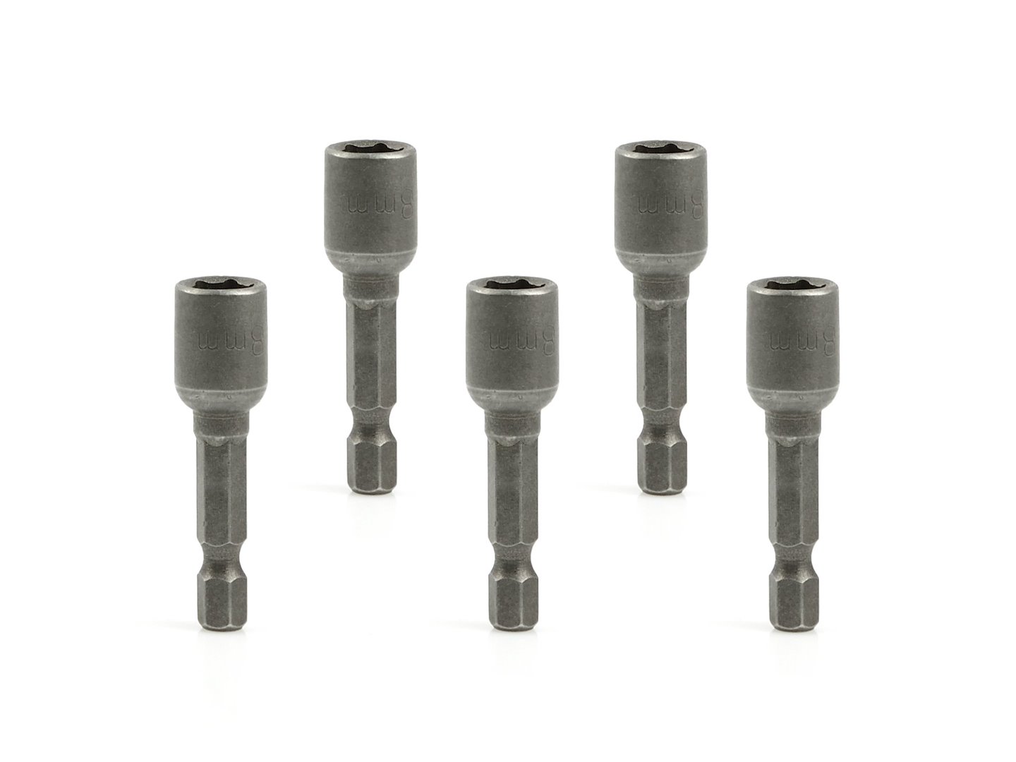Sada magnetických nástavců Geko – detail magnetického upevnění a připojení 1/4 palce