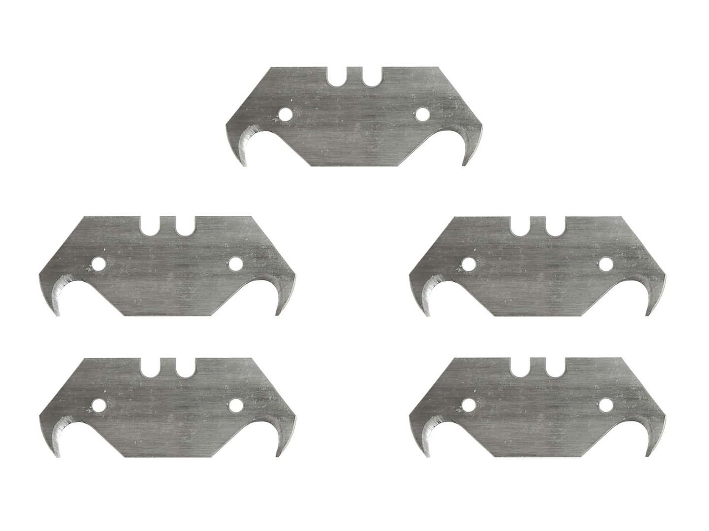 Hákové čepele Geko 0,6 mm x 19 mm – celkový pohled na balení