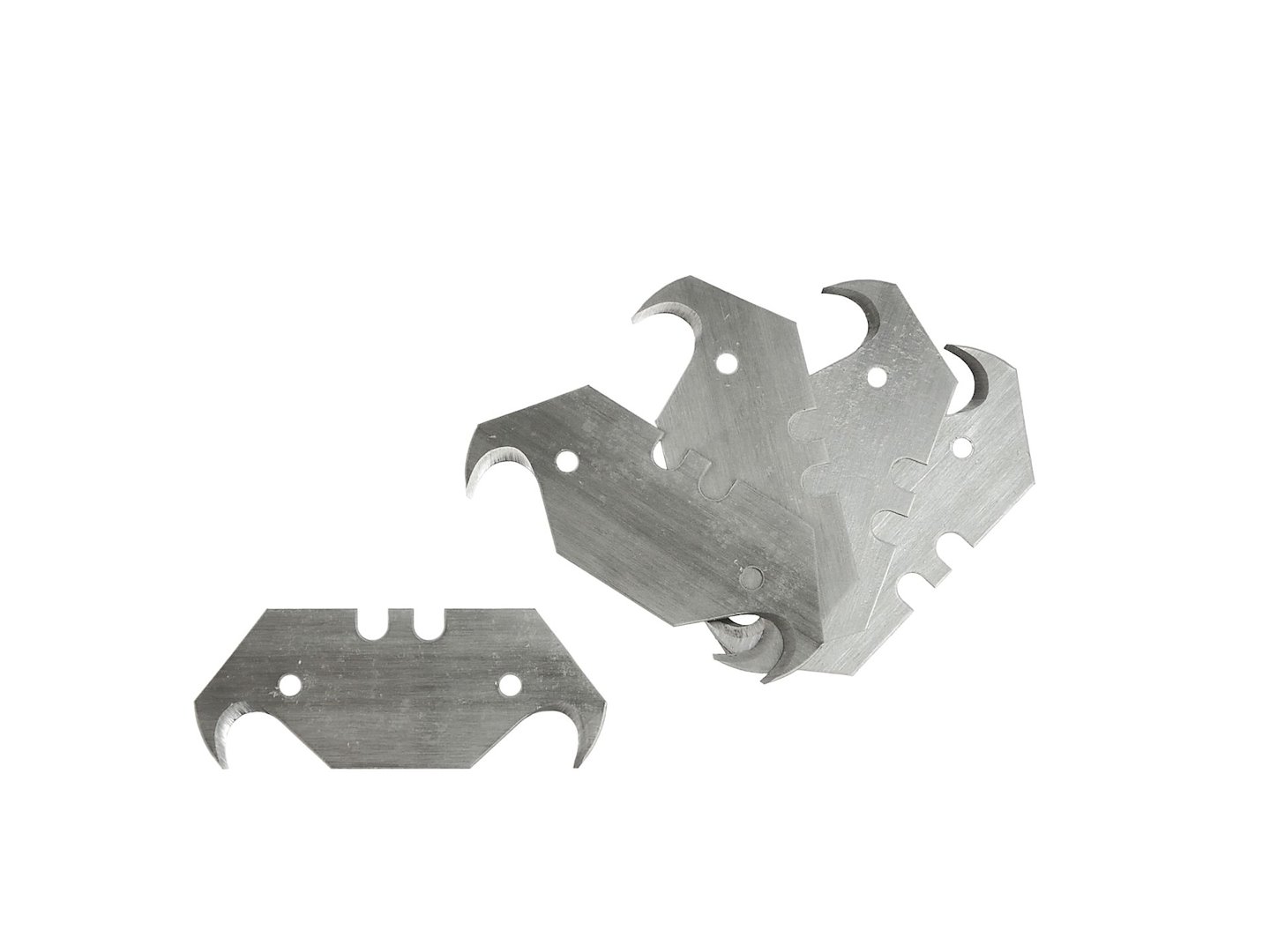 Hákové čepele Geko 0,6 mm x 19 mm – detail hákového profilu