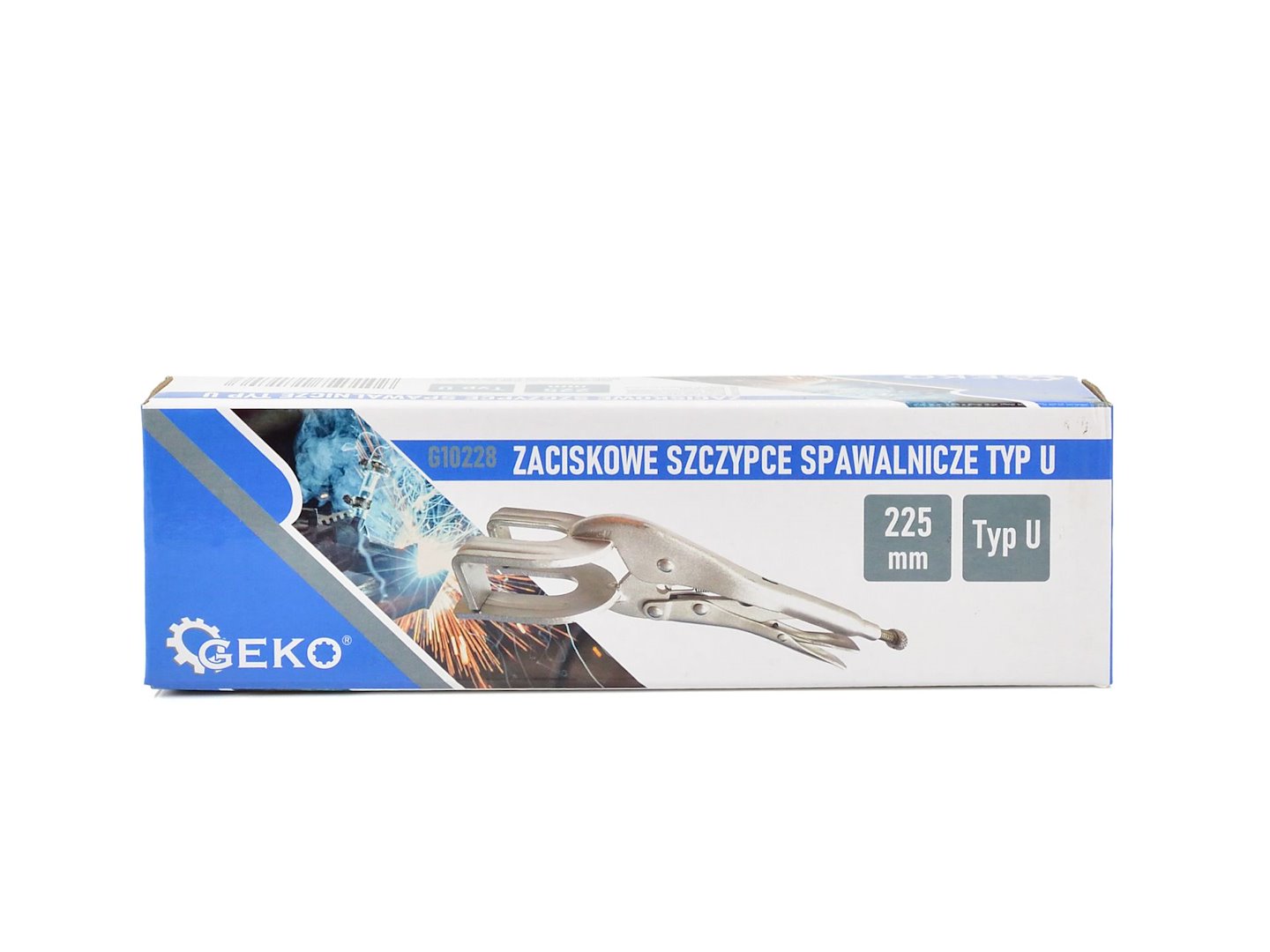 Svařovací kleště 225 mm typ U (30) – Geko 5