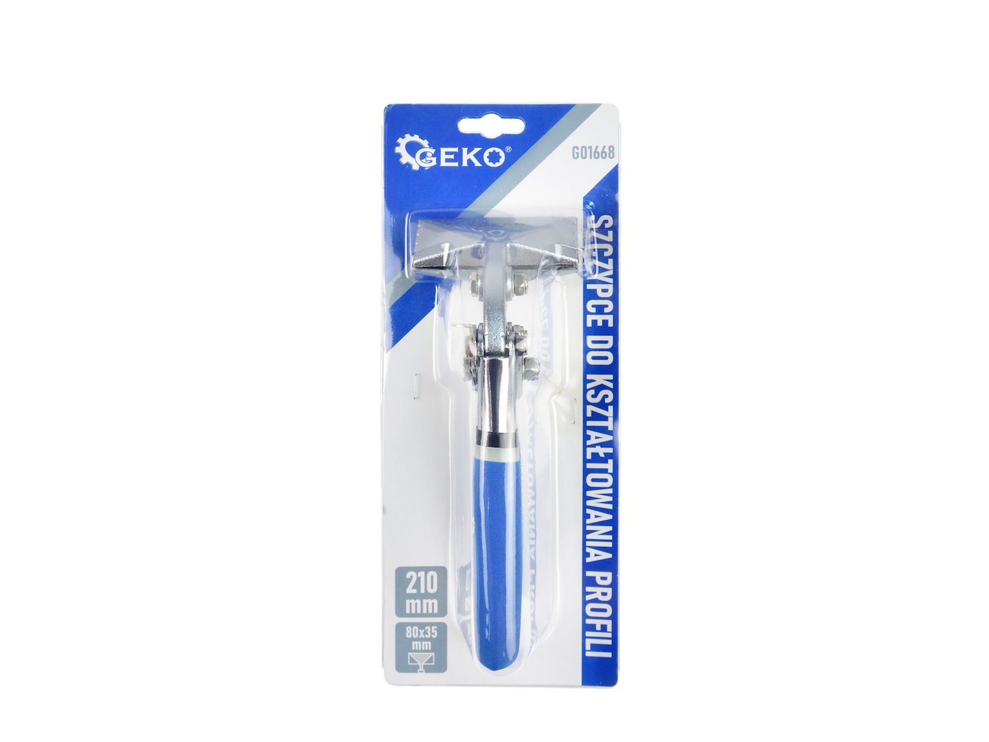 Kleště na tvarování profilů 210 mm (150 × 35 mm) – Geko 5