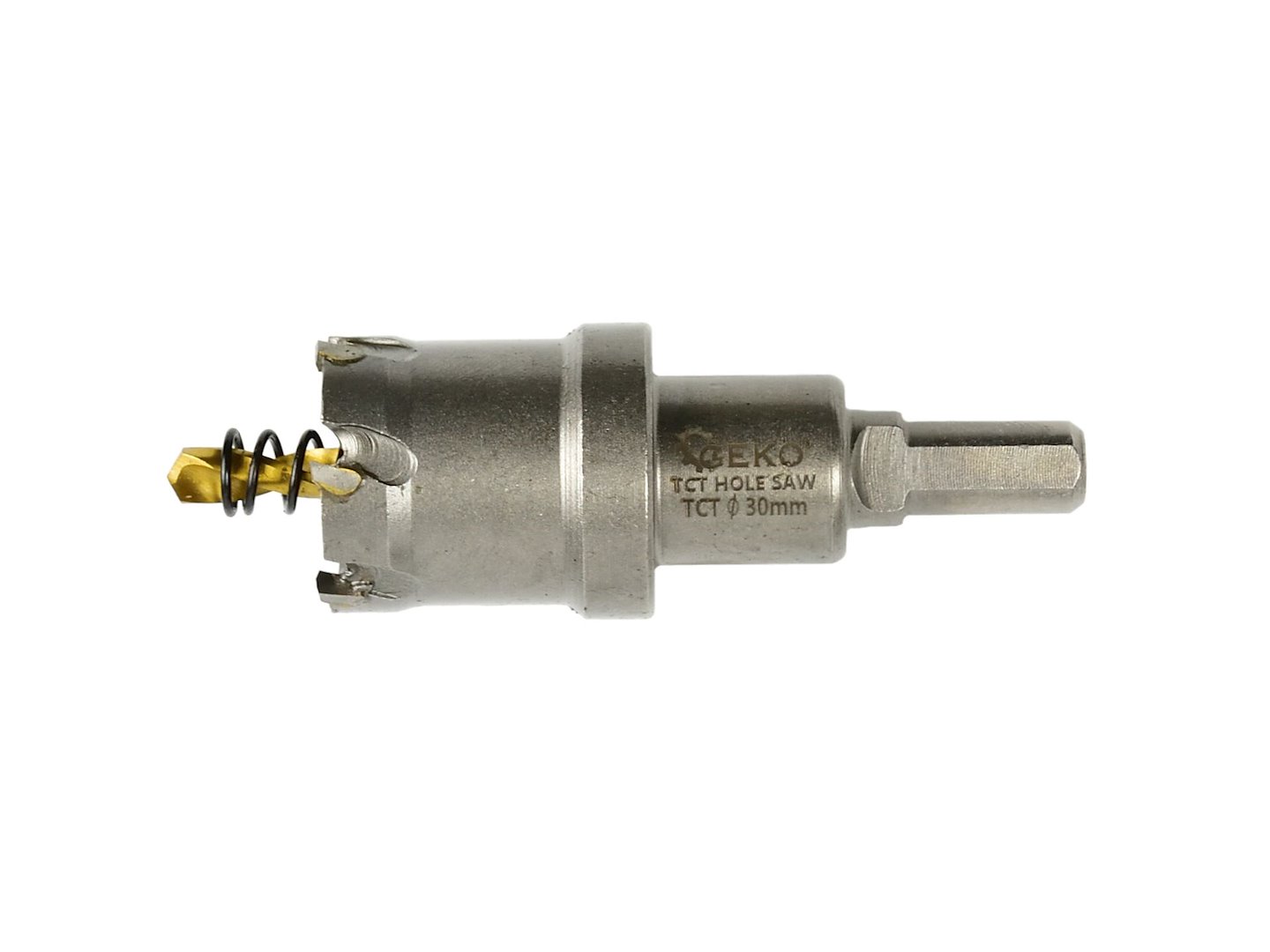 Vrták do kovu korunka 30 mm Geko – celkový pohled na produkt
