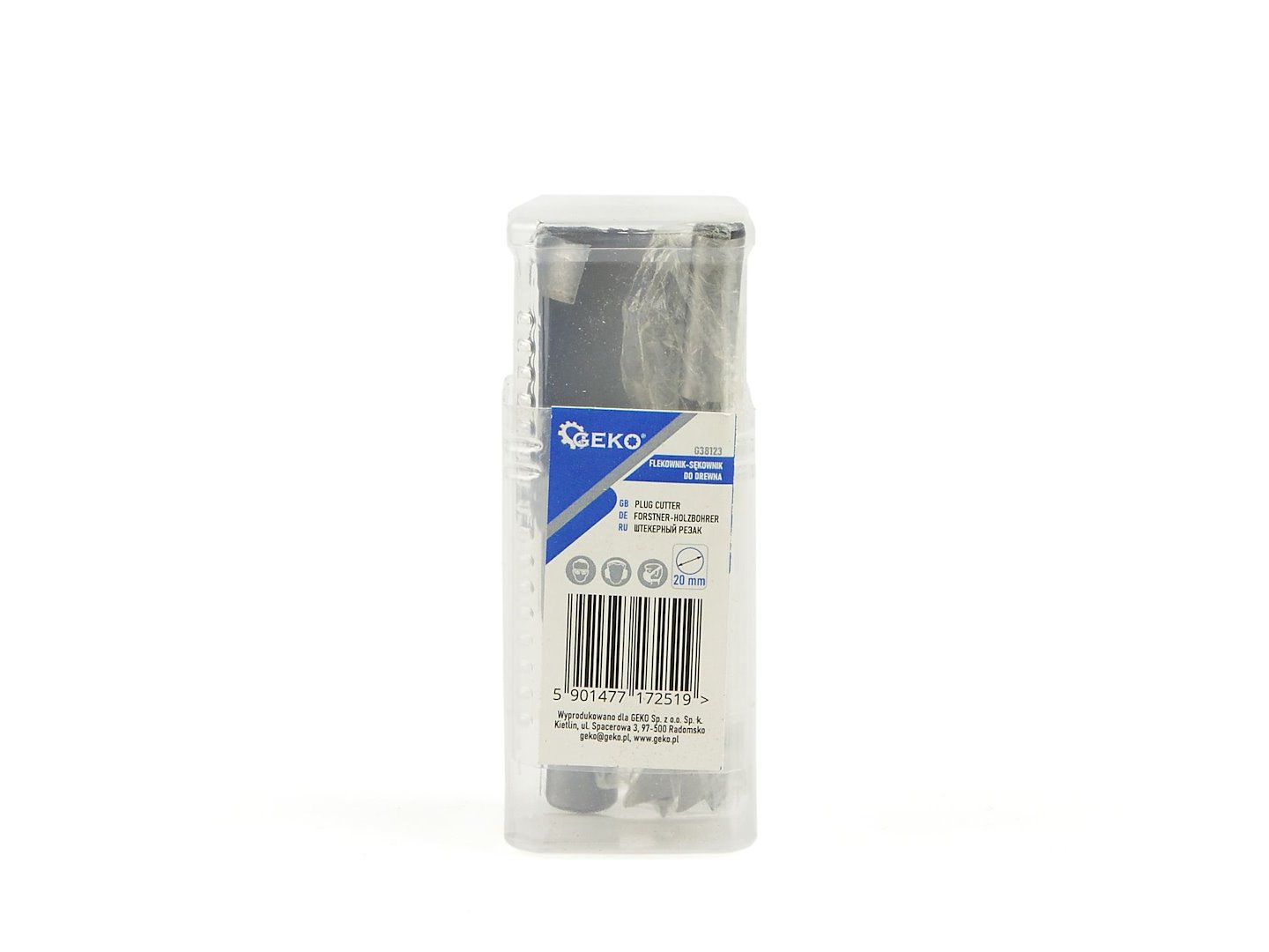 Sekáč na dřevo 20 mm Geko – detail pracovní části