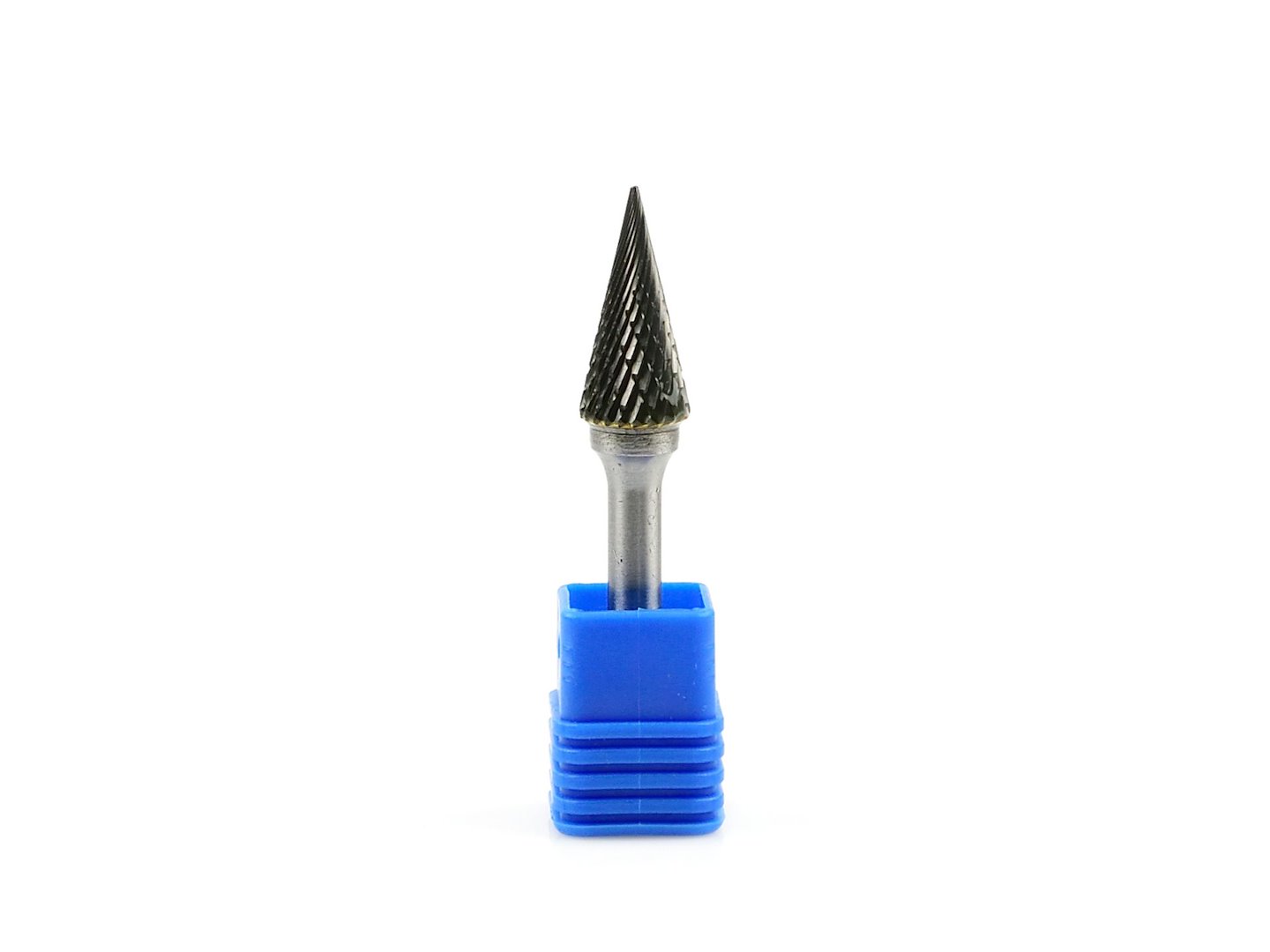 Fréz-pilník do kovu 12×25 mm, třeň 6 mm, kuželový – Geko 1