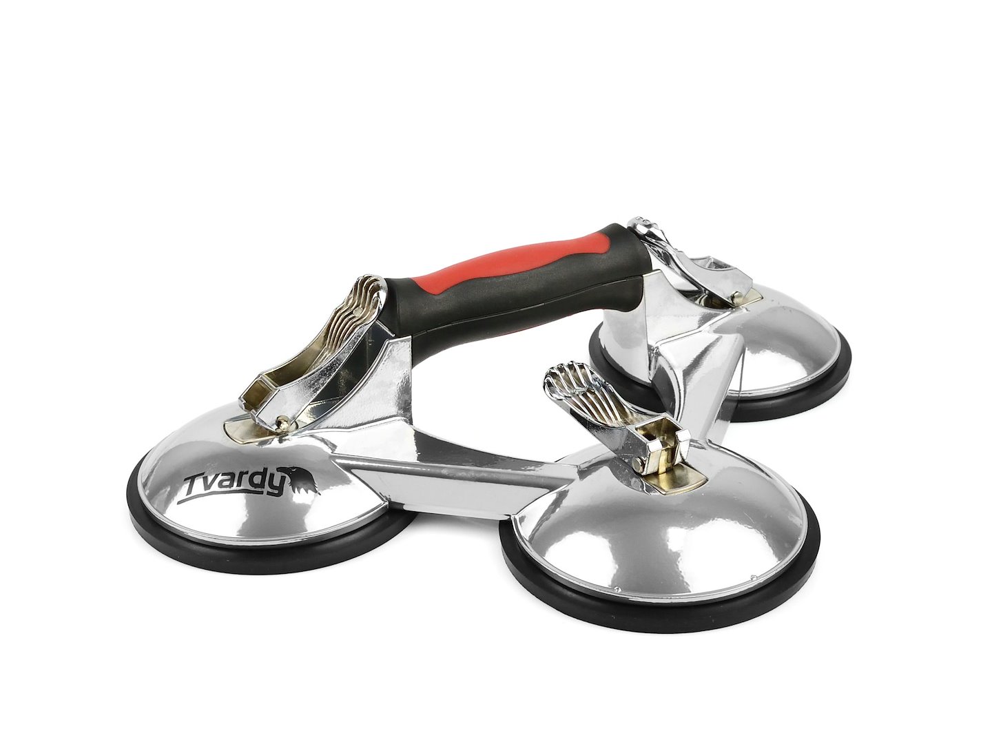 Držák-přísavka na sklo ALU 3x125 mm 190 kg (12) 1
