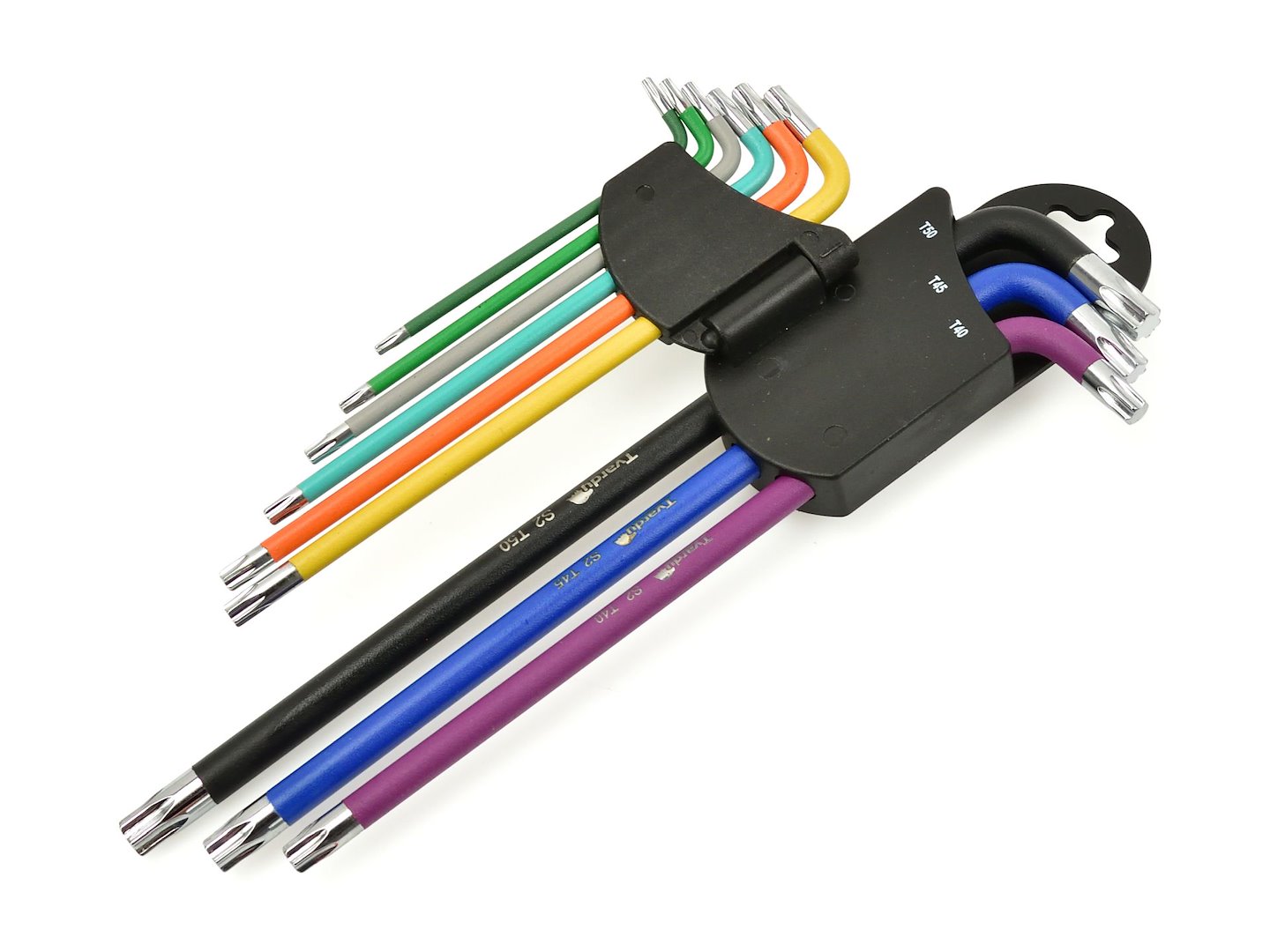 Torx klíče Geko – detail hvězdicového profilu pracovní části