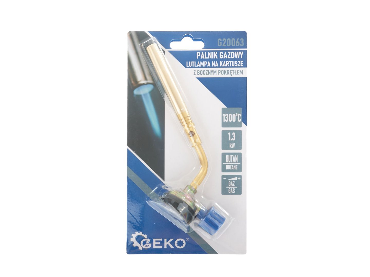 Plynový hořák – pájecí lampa na kartuše s bočním knoflíkem (100) 4