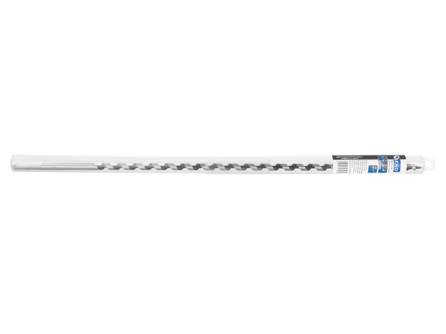 Spirálový vrták do dreva Geko 8x460 mm – detail spirálovej drážky