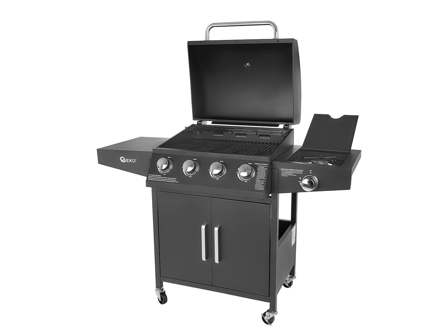 Plynový gril Geko G80516 – celkový pohled