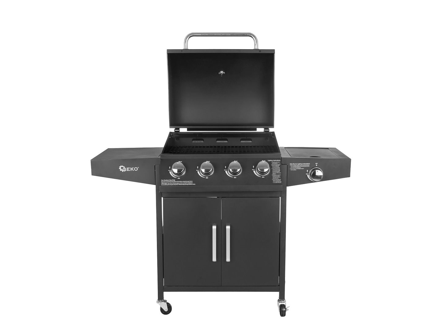 Plynový gril 5 hořáků (4+1) 14,5–15 kW – Geko G80516 4