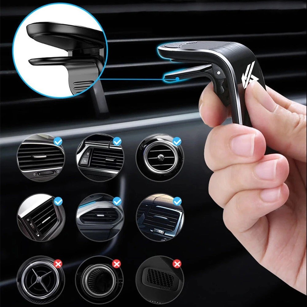 Magnetický držák Geko K02213 – detail klipu a měkké pěny