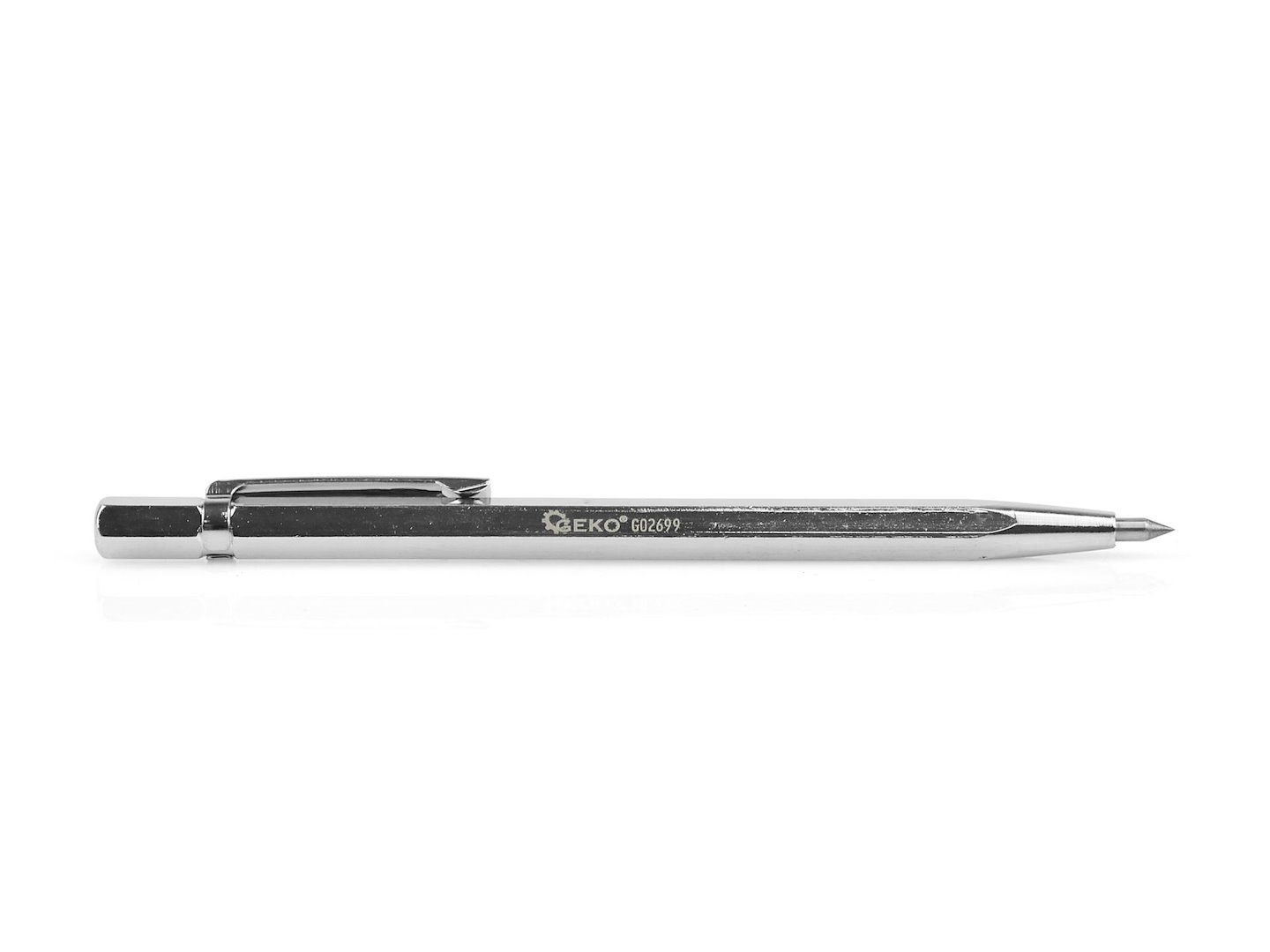 Trasérská jehla Geko 140 mm – detail wolframového hrotu