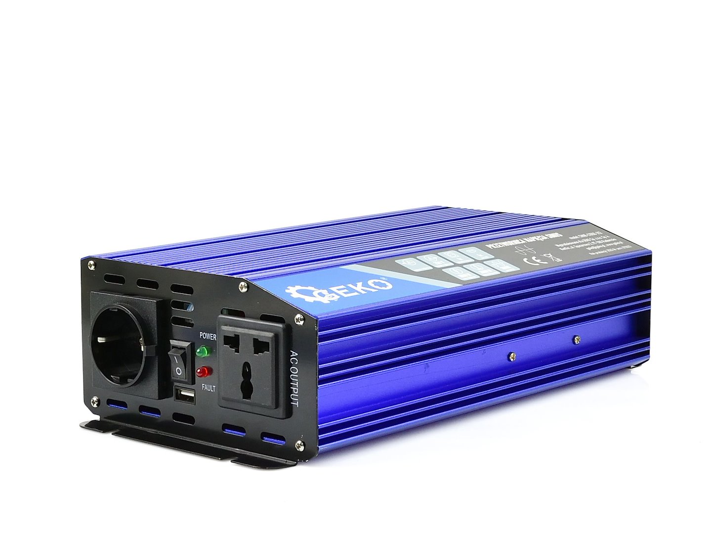 Napěťový měnič SINUS 24V/230V 1000/2000W (4) 2