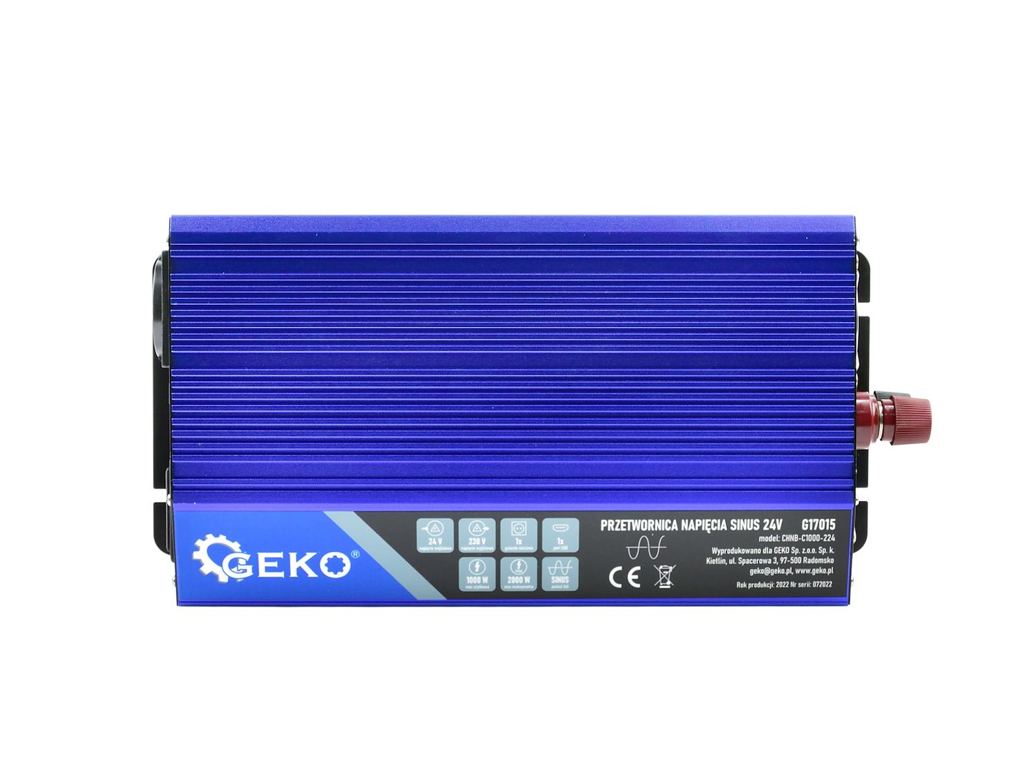 Napěťový měnič SINUS 24V/230V 1000/2000W (4) 3