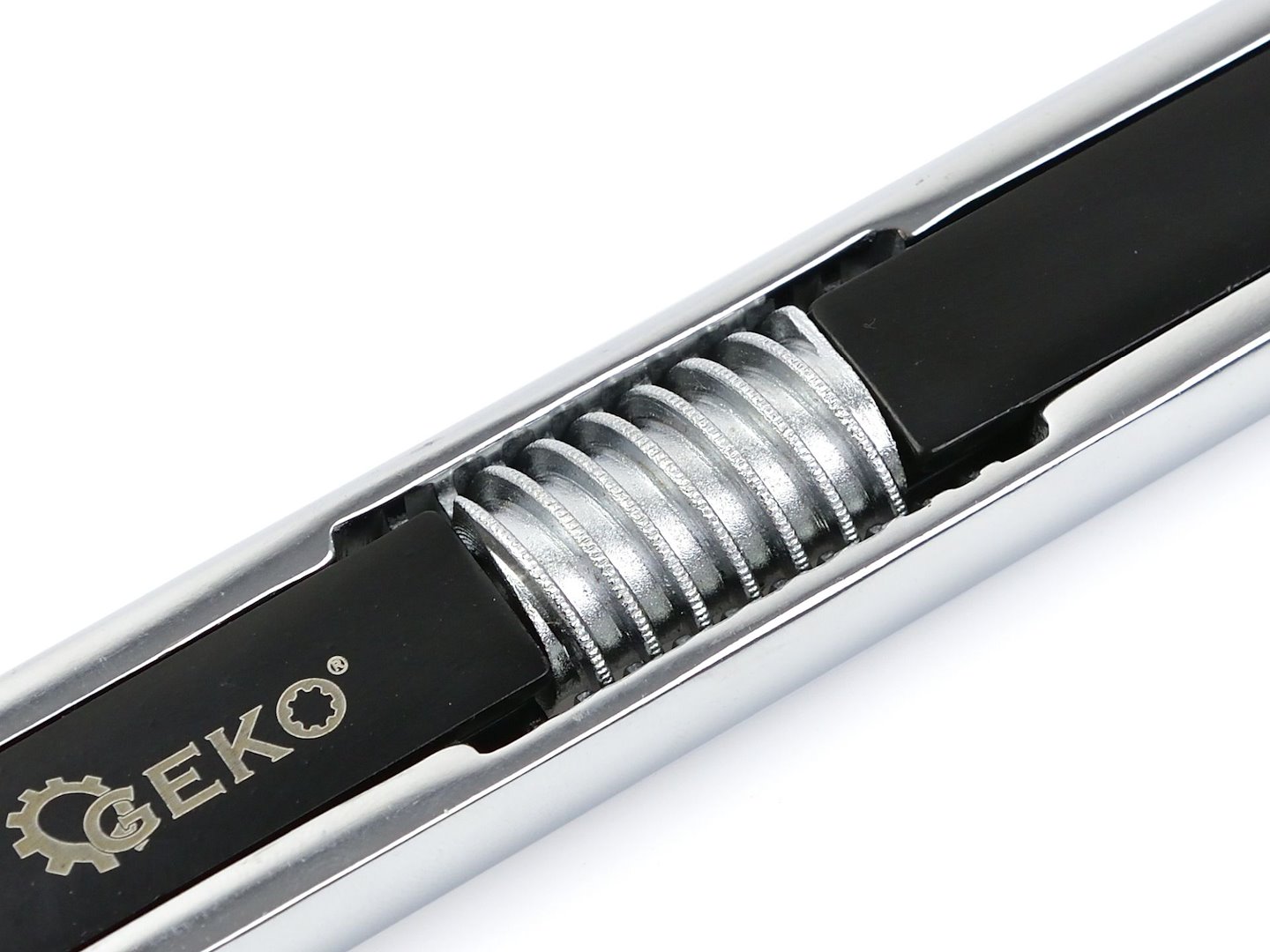 Nastavitelný klíč s okem – oboustranný 15–27 mm / 5–15 mm CrV (Geko G15028) 4