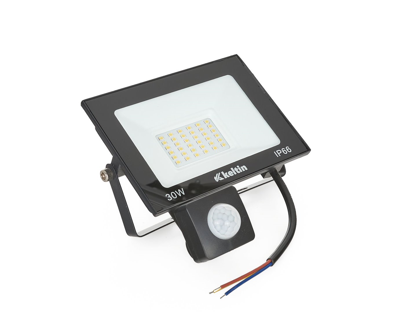 LED světlomet 30 W s pohybovým senzorem Geko – celkový pohled