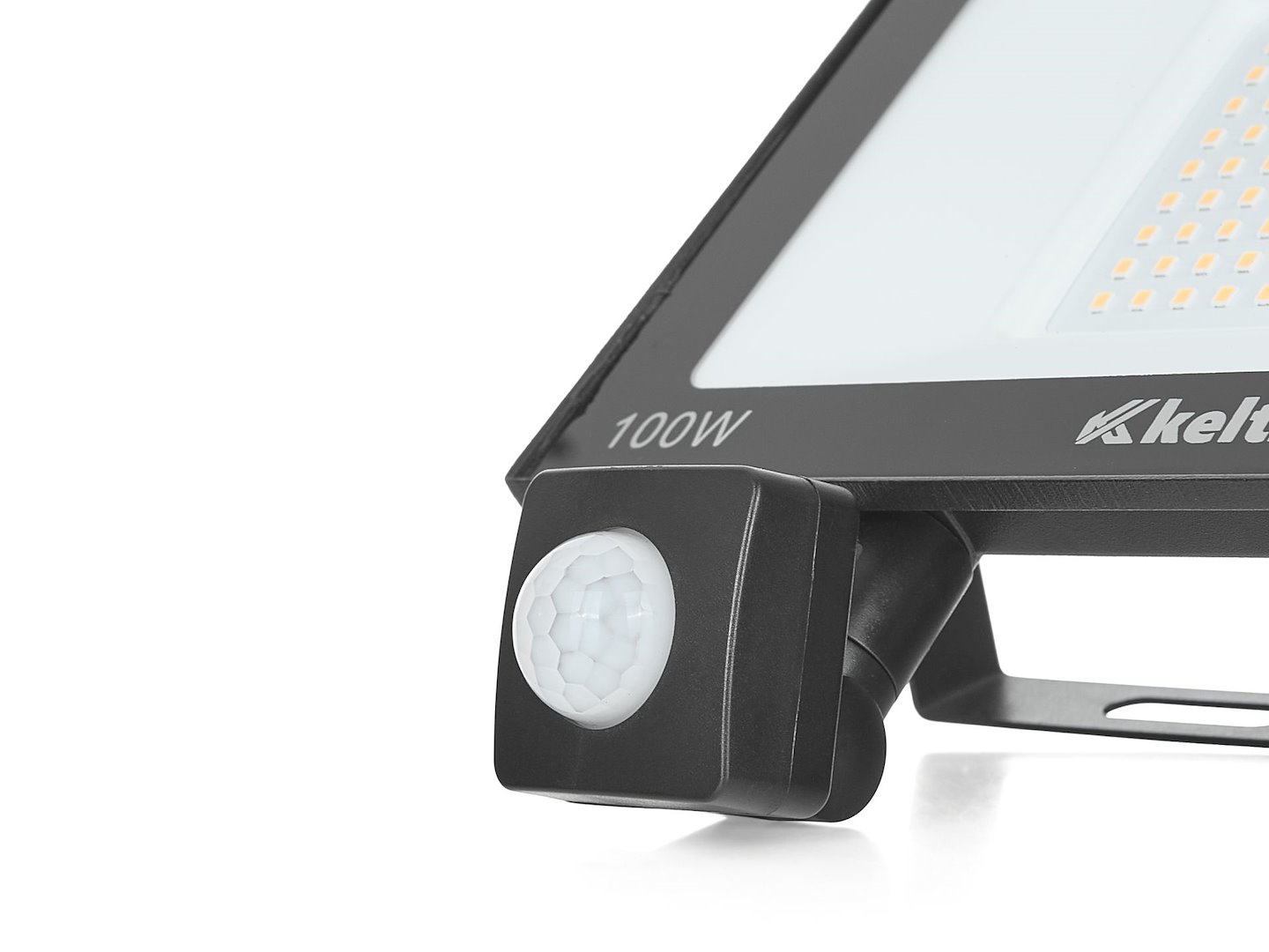 LED světlomet 100 W s pohybovým senzorem – neutrální bílá 4500 K (Geko) 5