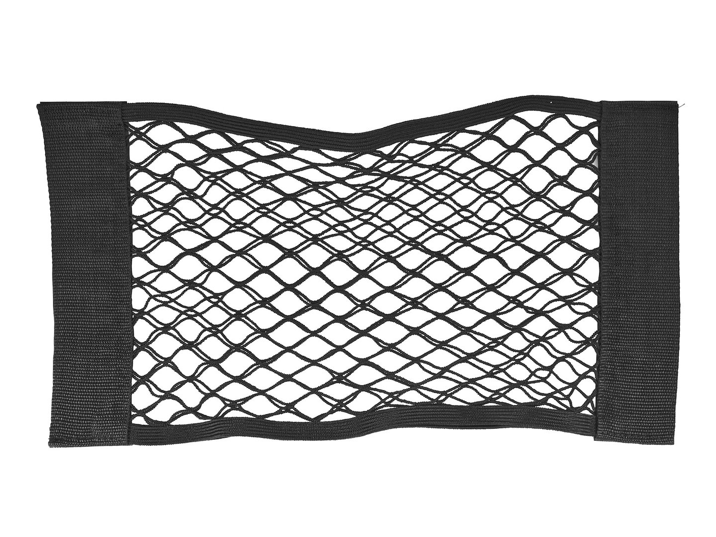 Síťka na suchý zip organizér do kufru 50 x 25 cm Geko – pohled zepředu
