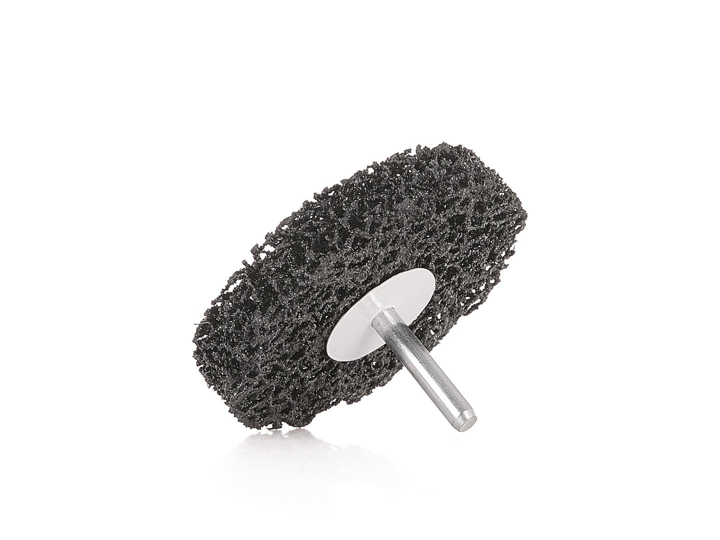 Vláknitý kotouč na odstraňování rzi 75 mm Geko – pohled zepředu