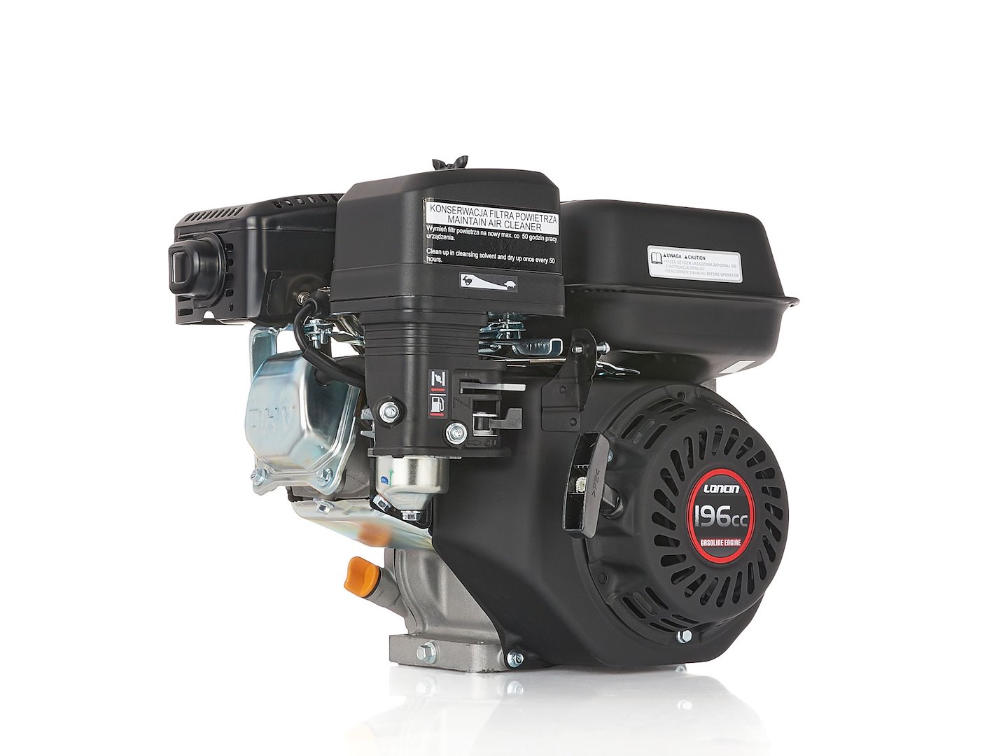 Zážehový motor 6,5 HP Loncin 196 ccm 20 mm EURO 5 8