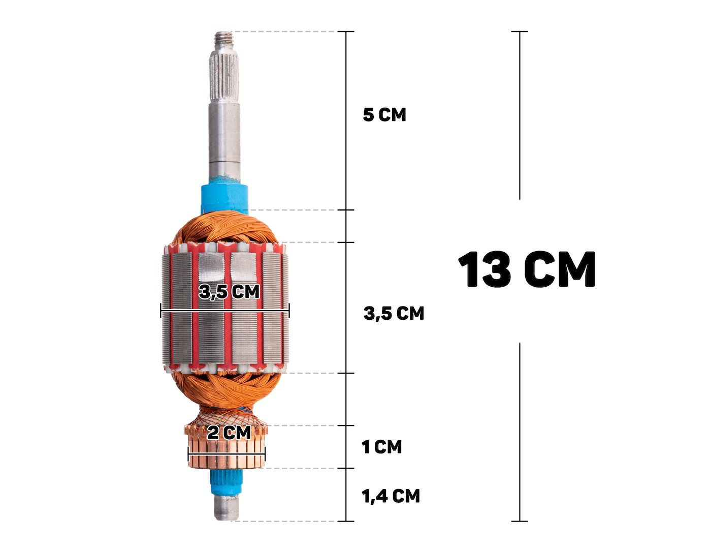 Rotor pro excentrickou brusku 3v1 230 V (1) 4