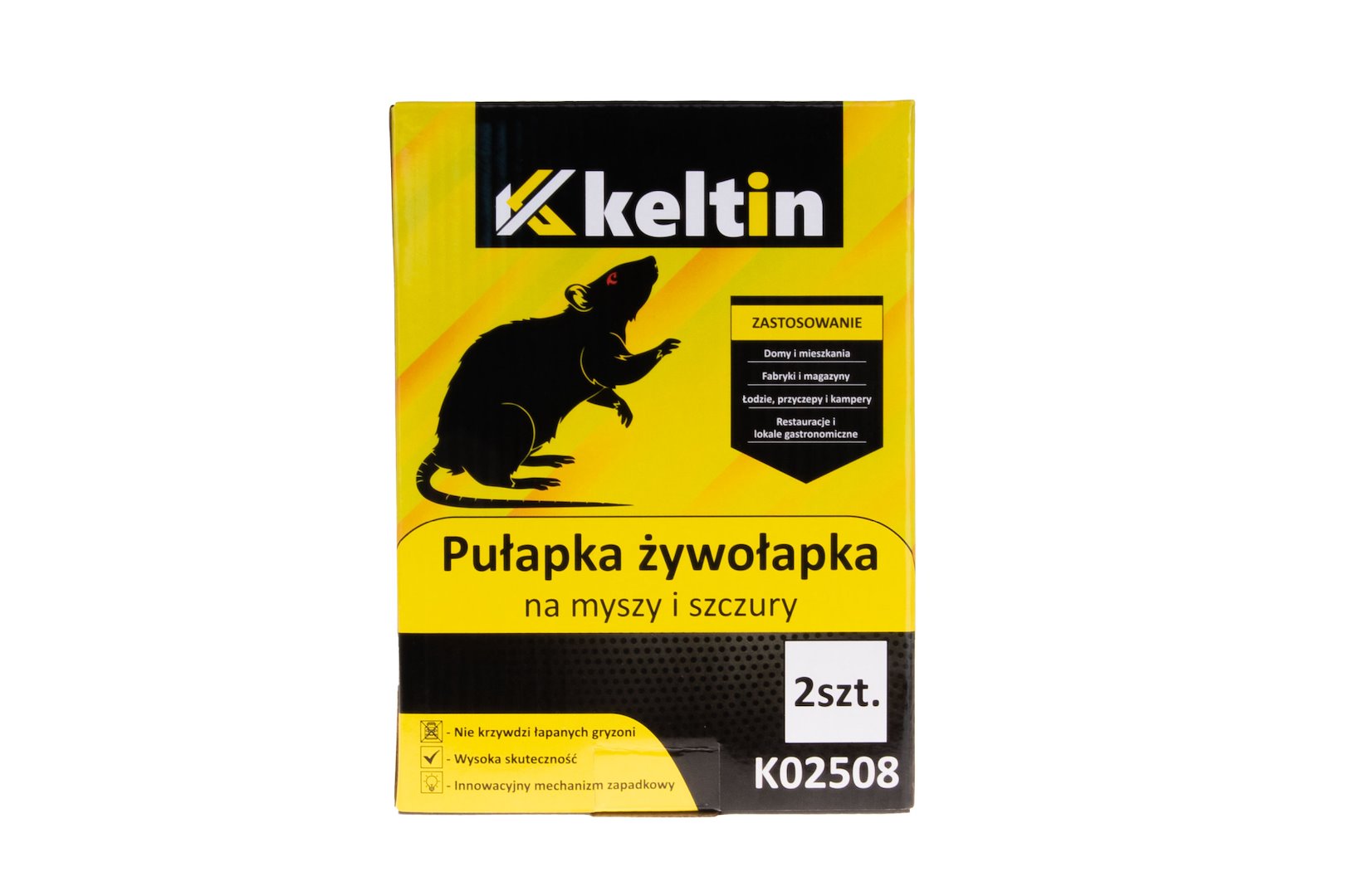 Pasti na živé myši a krysy Geko – detail mechanismu