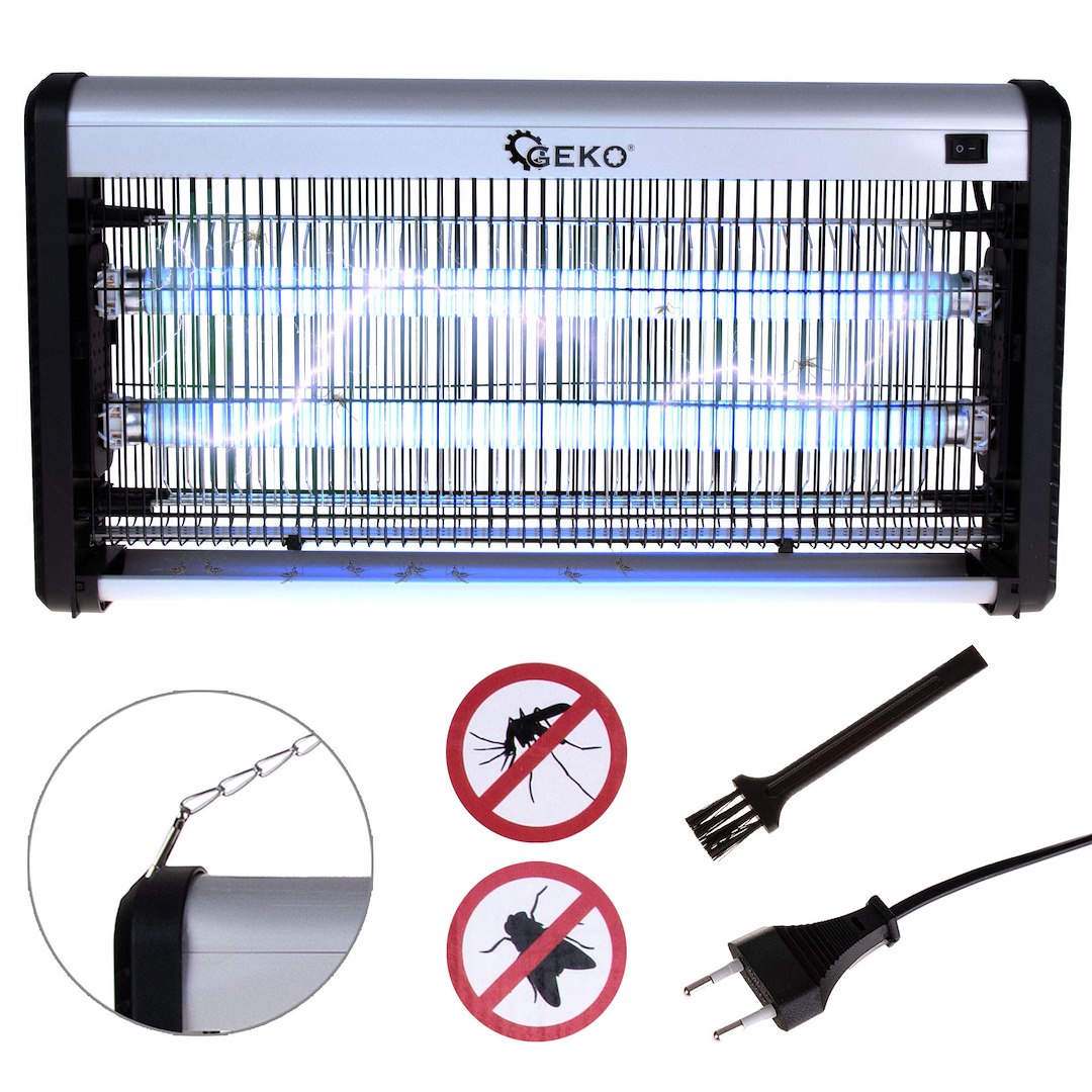 UV lampa na hmyz 30 W Geko – celkový pohled