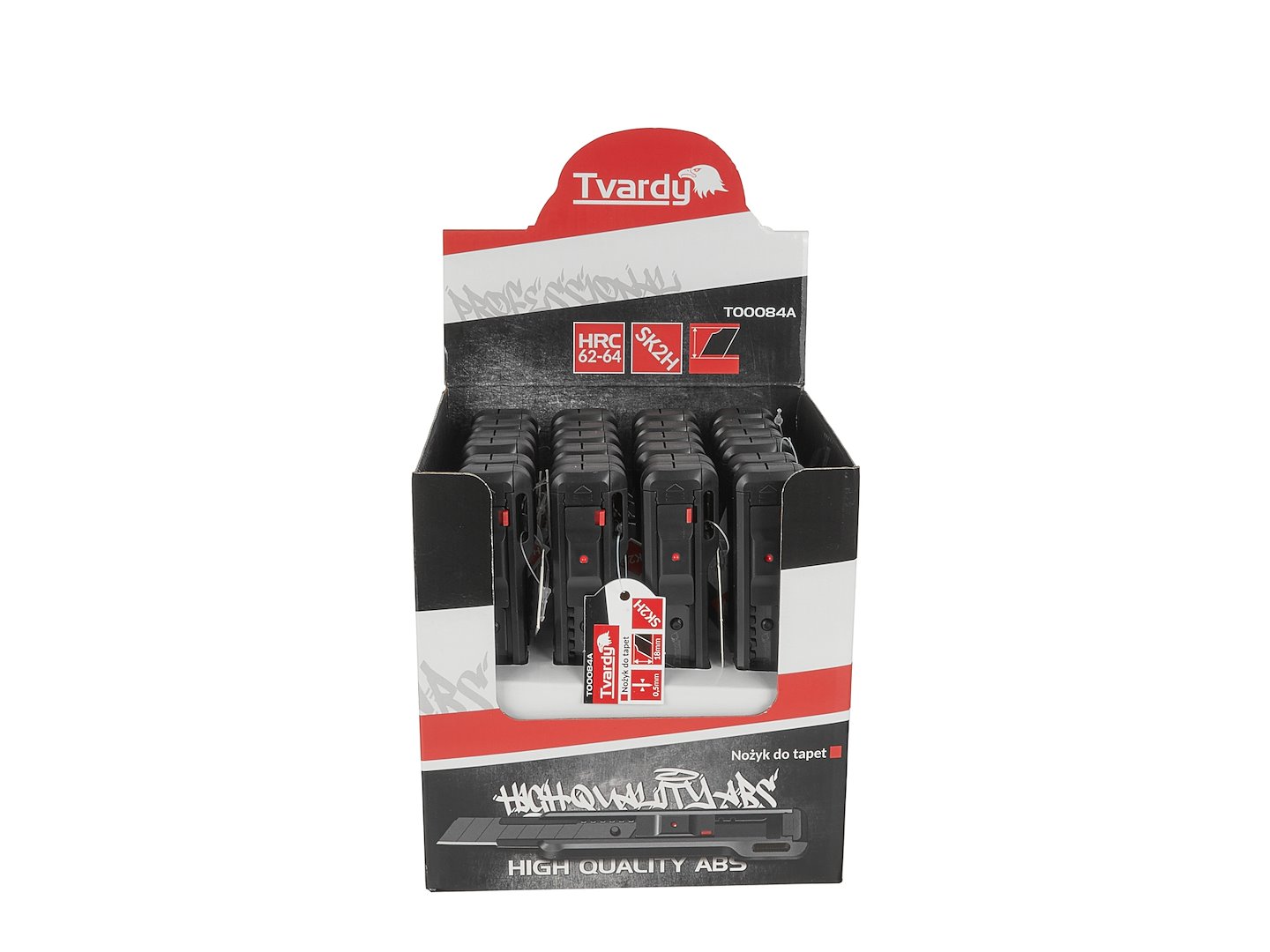 Nůž na tapety 100x18x0,5 mm EASYGRIP SK2H – výstavní karton (24/144) 8