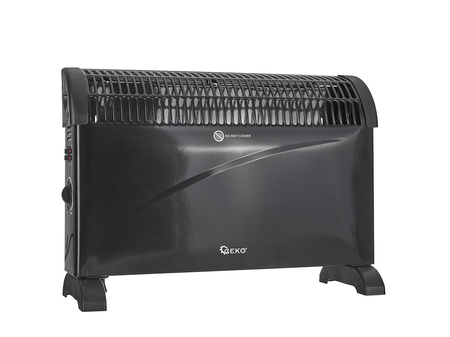 Černý konvektorový radiátor s termostatem 2000 W (1) 3