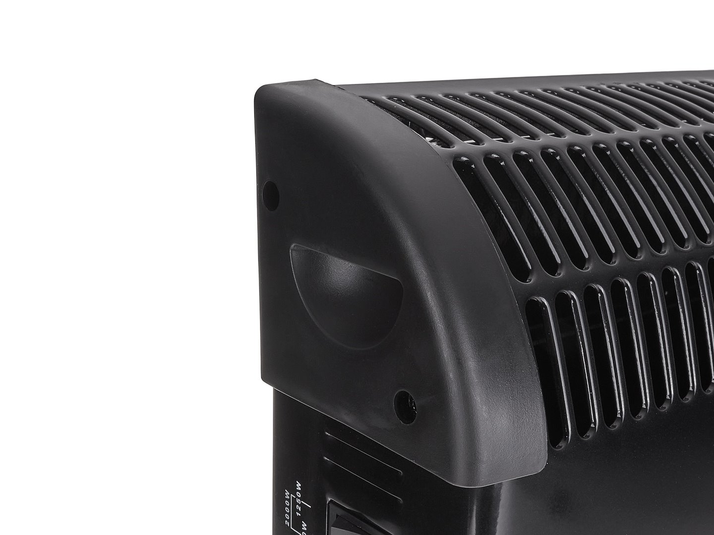 Černý konvektorový radiátor s termostatem 2000 W (1) 6