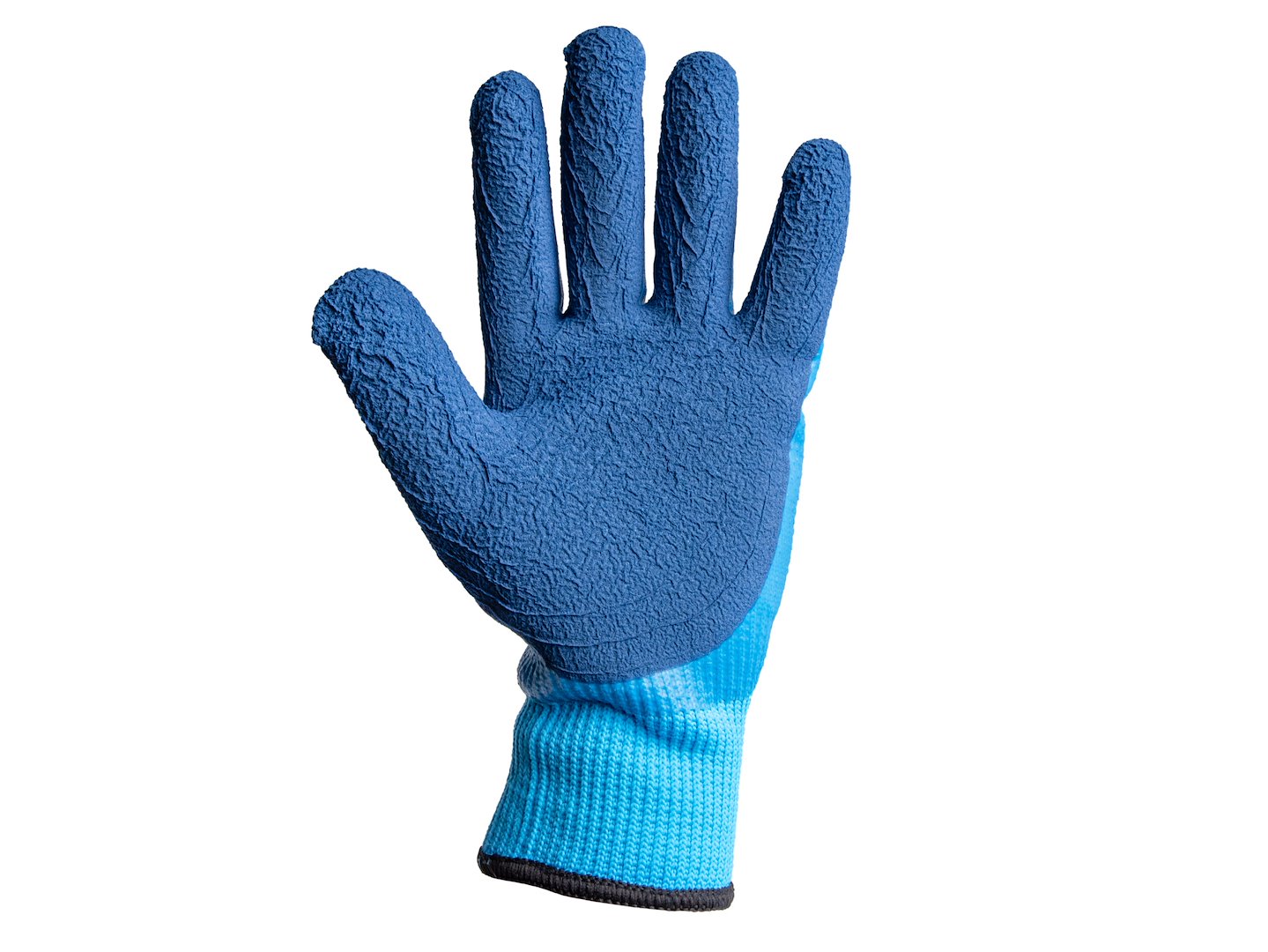 Pracovní rukavice voděodolné zateplené vel. 10 – jersey/latex – Geko G75037 5