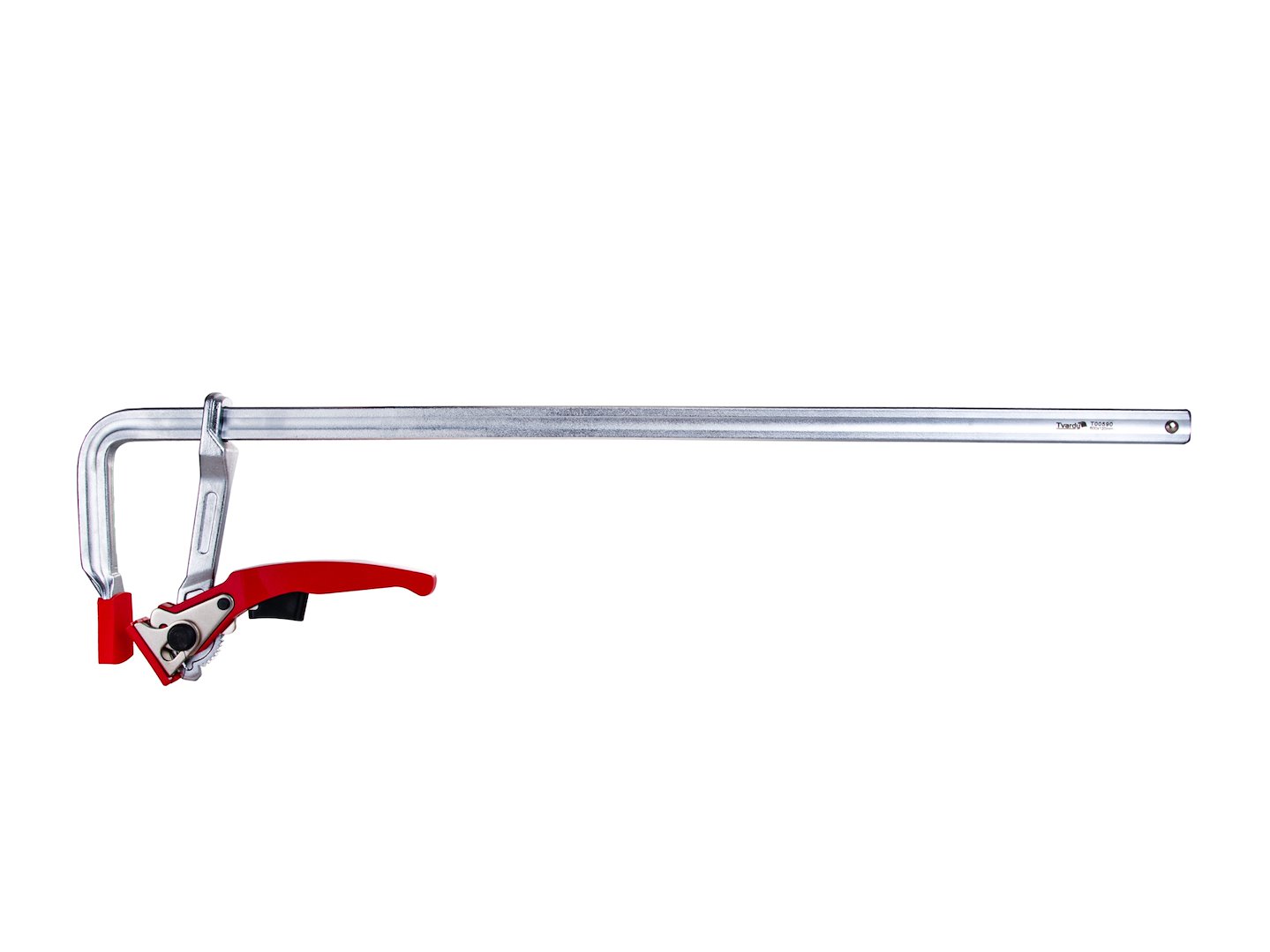 Kované ráčnové svěrky typu F 600x120 mm – detail ráčnového mechanismu