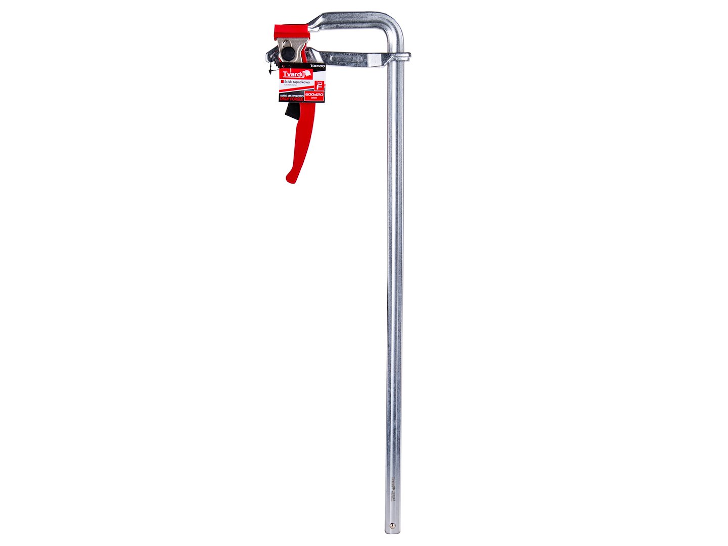 Kované ráčnové svěrky typu F 600x120 mm – detail čelistí