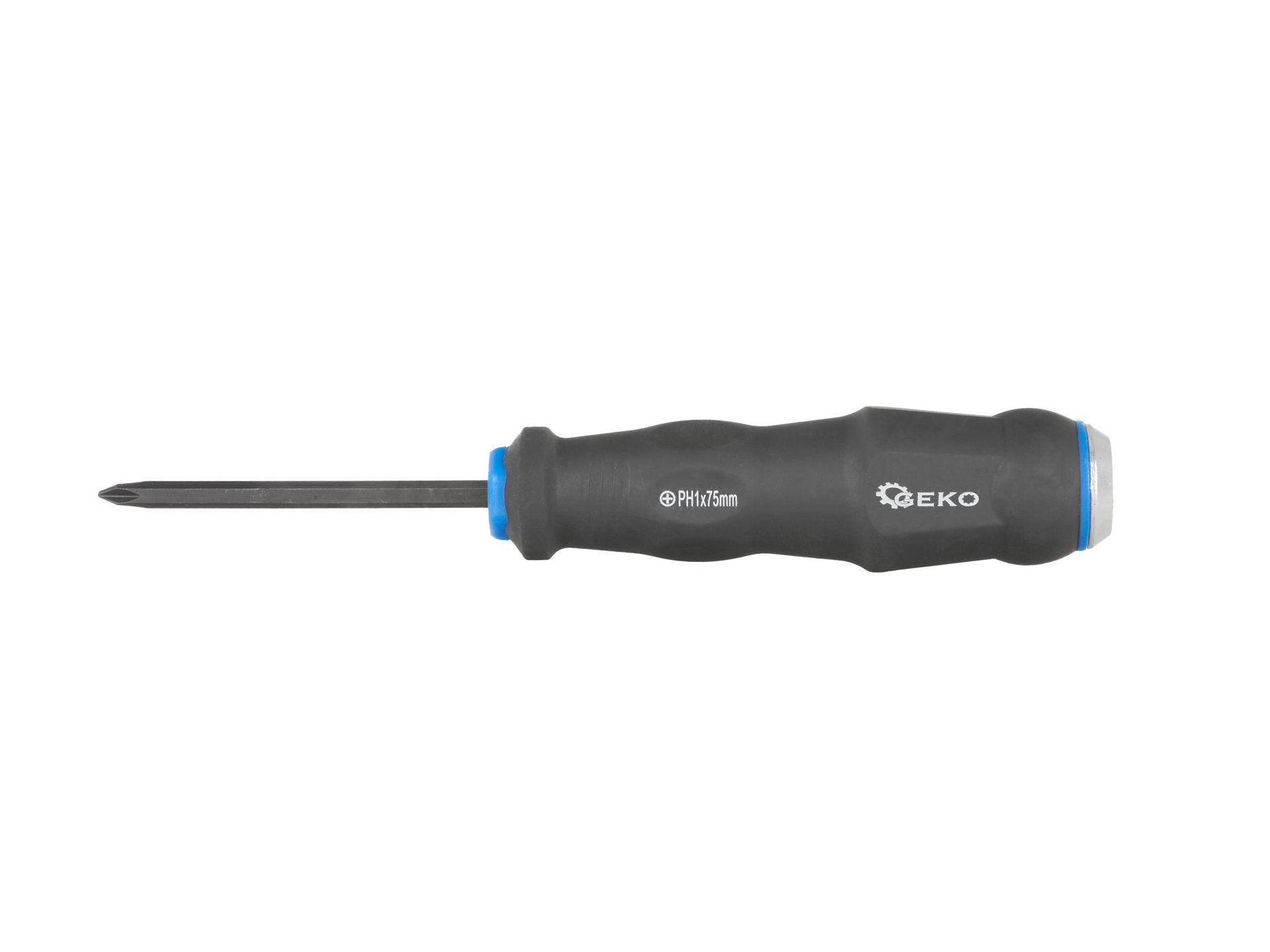 Křížový šroubovák pro zatloukání PH 1×75 mm CrV – celkový pohled