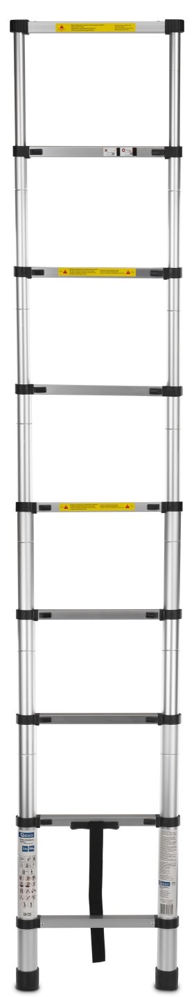Teleskopický hliníkový žebřík 2,6 m 150 kg (1) 6