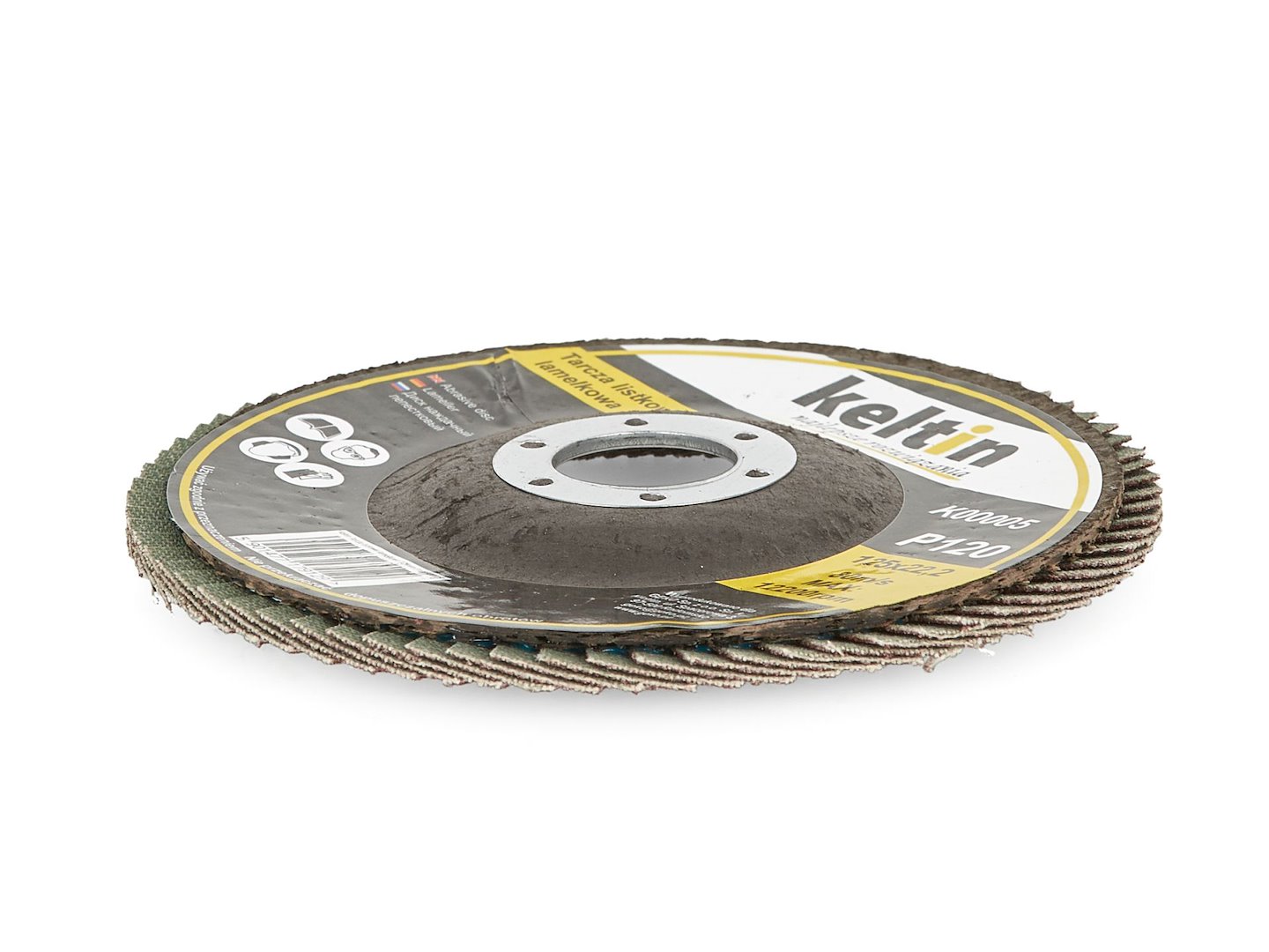 Lamelový kotouč 125 mm P120 Geko – balení 10 ks