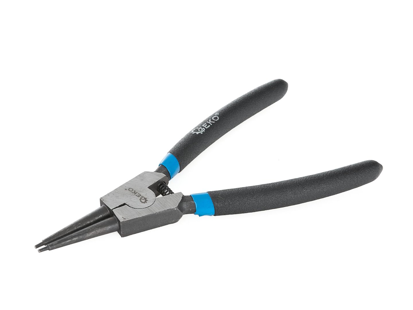 Seegerovy kleště vnější rovné 160 mm – detail čelistí
