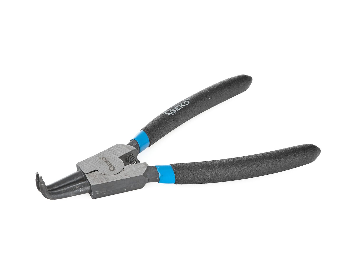 Seegerovy kleště vnější zakřivené 160 mm – detail čelistí