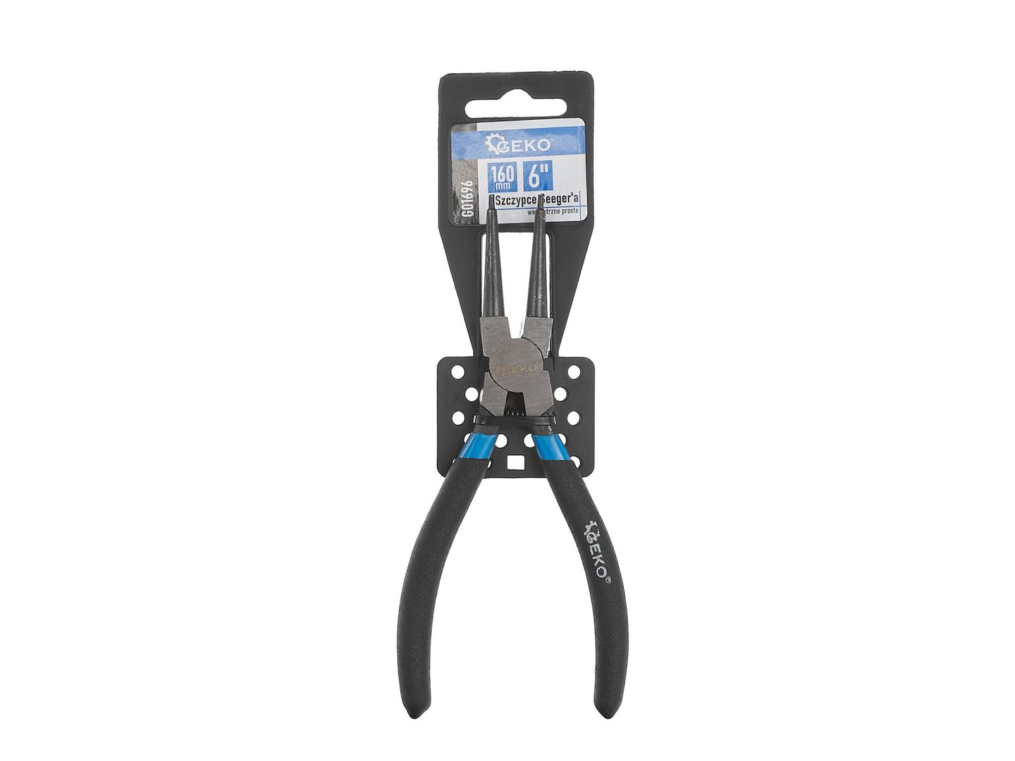 Seegerovy kleště vnitřní rovné 160 mm – ergonomická rukojeť