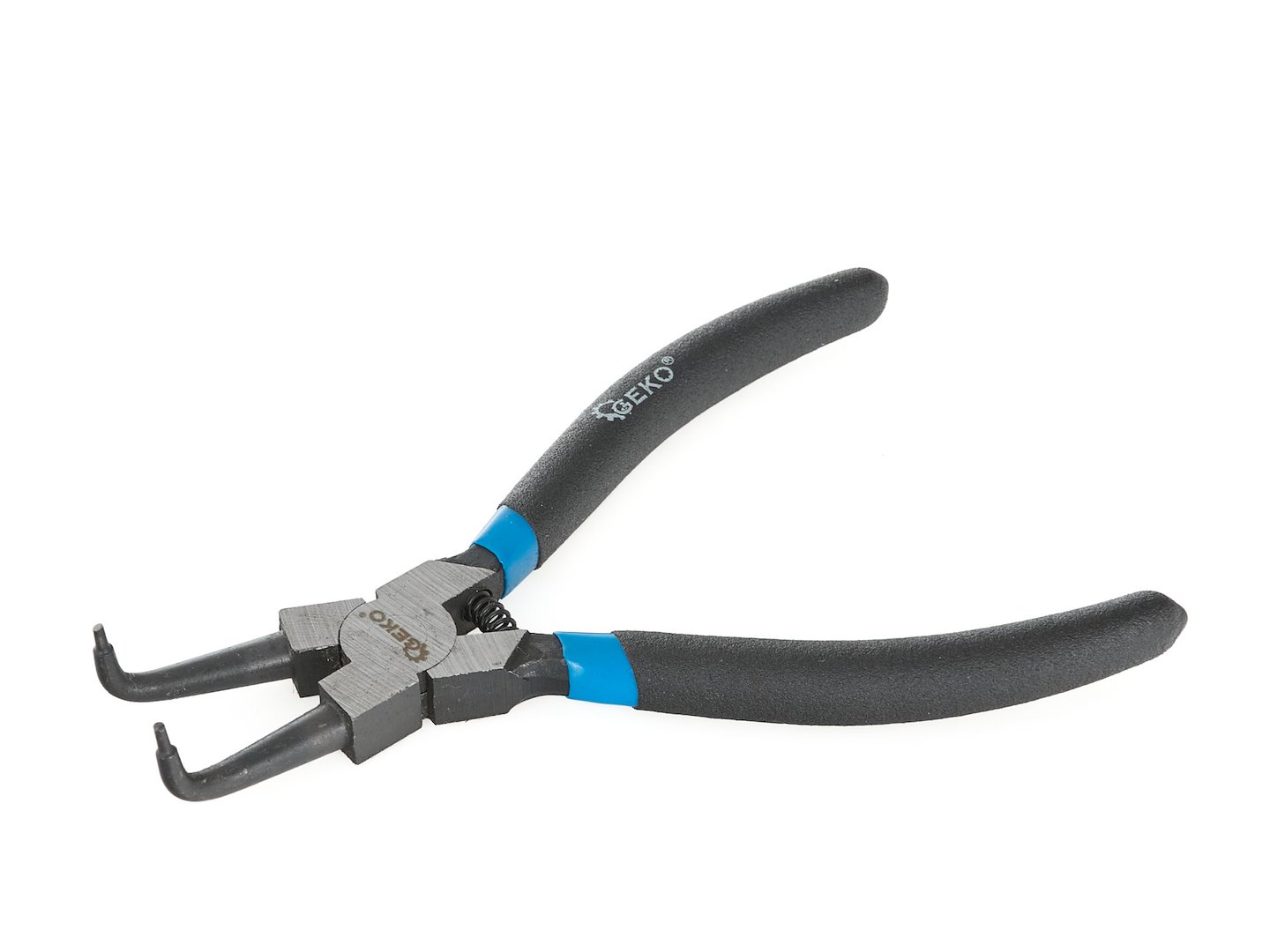 Seegerovy kleště vnitřní zahnuté 160 mm – detail čelistí