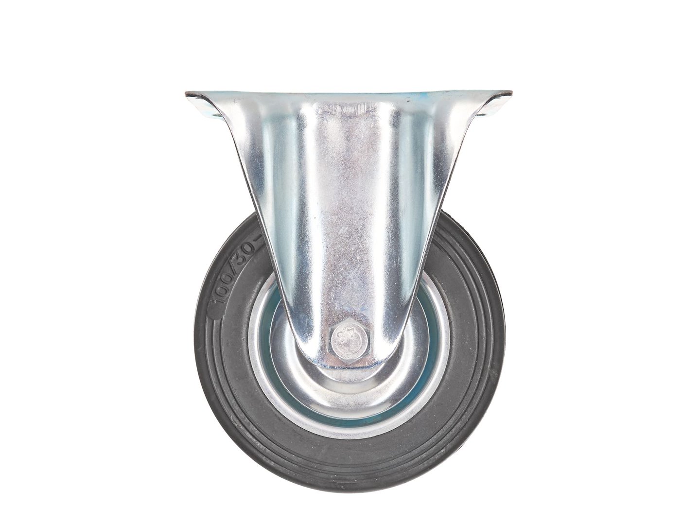 Kolo pevné 100 mm 70 kg Geko – detail montáže