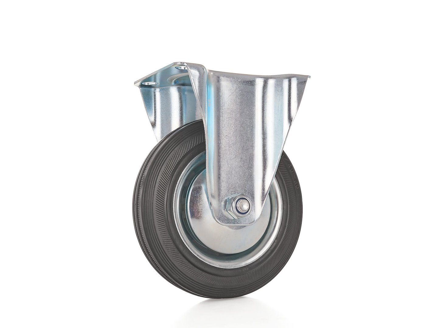 Pevné kolo Geko 160 mm 130 kg – pohled zepředu