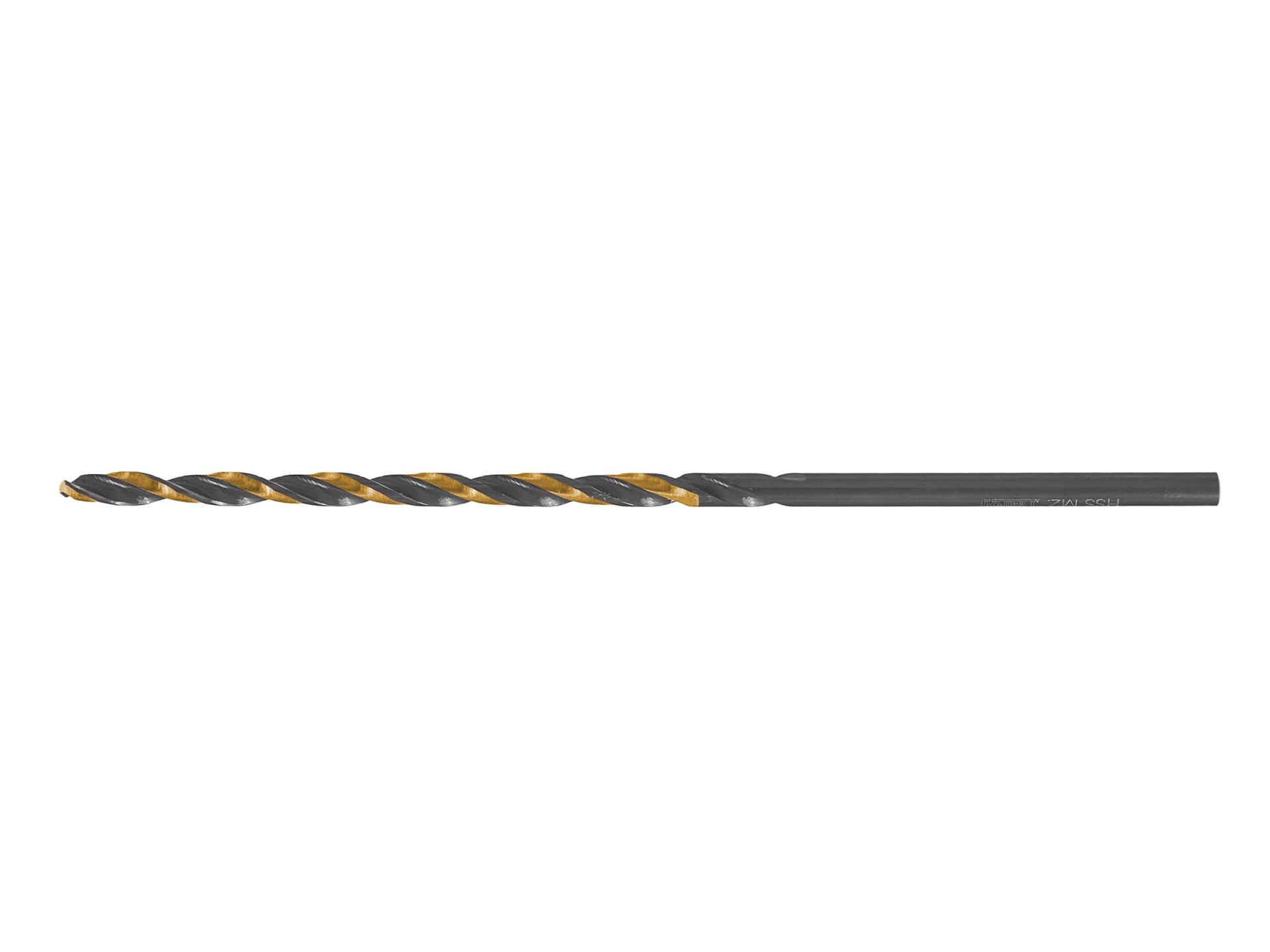 Černozlaté prodlužovací vrtáky HSS M2 3,2 mm – detail špičky